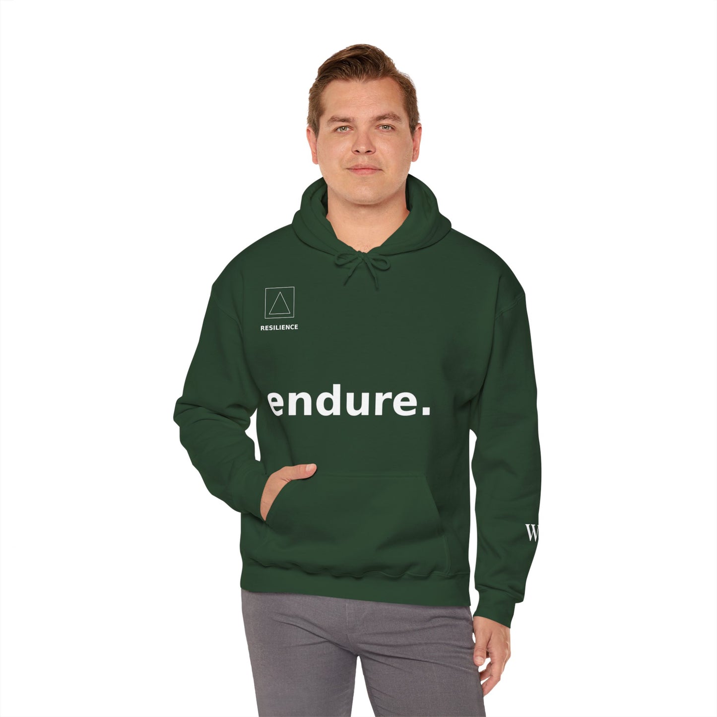 ENDURE Hoodie – Motivational Resilience Streetwear
