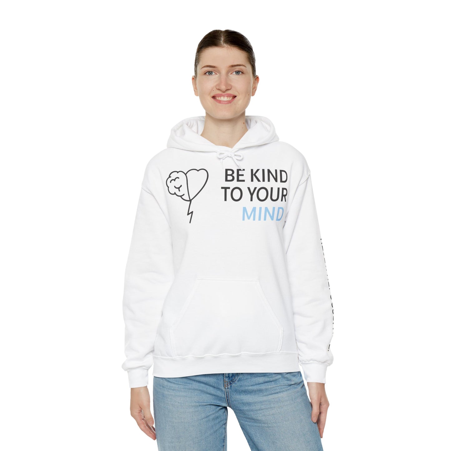 Be Kind to Your Mind – Cozy Mental Wellness Hoodie