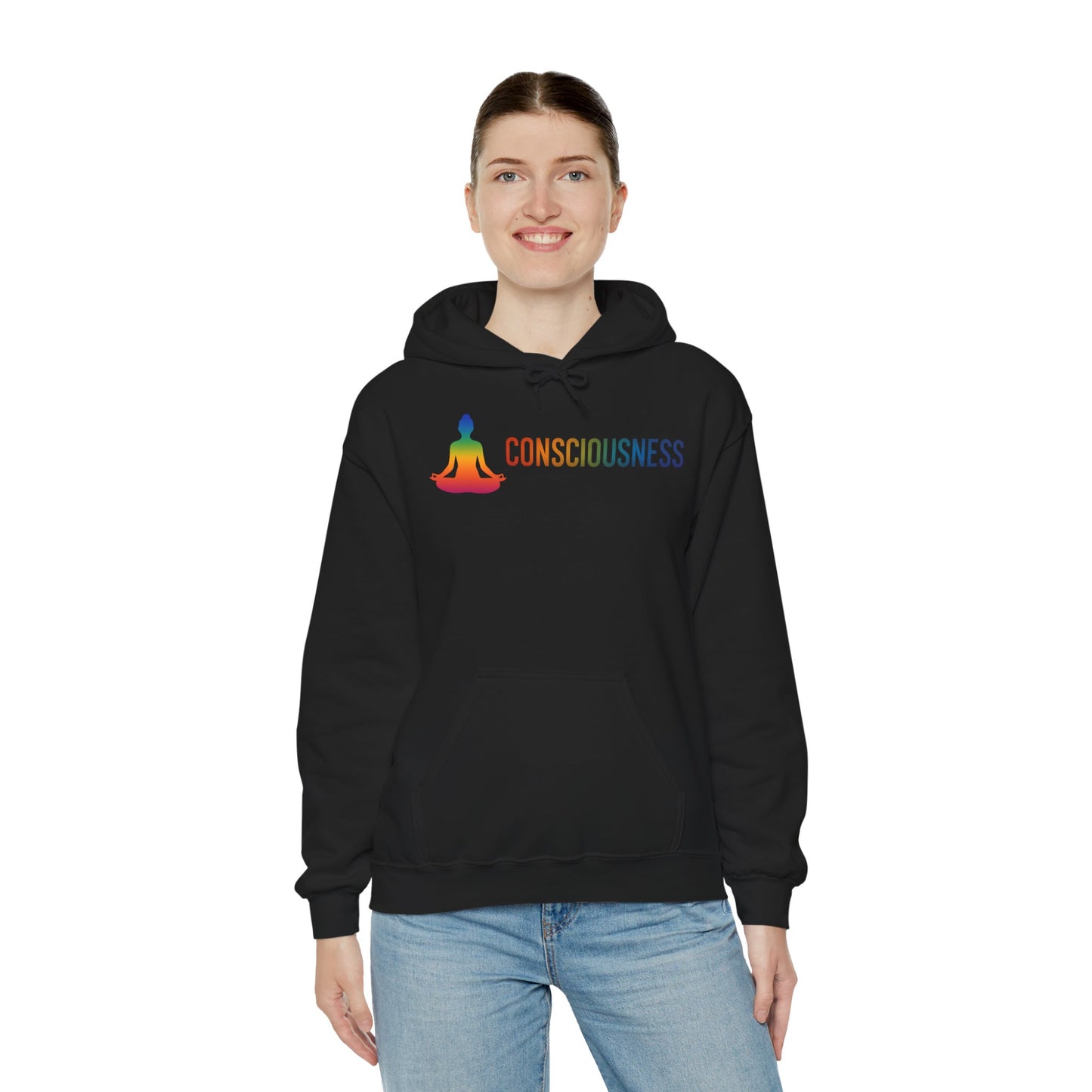 Conscious Flow Hoodie – Chakra Alignment Mindfulness Streetwear
