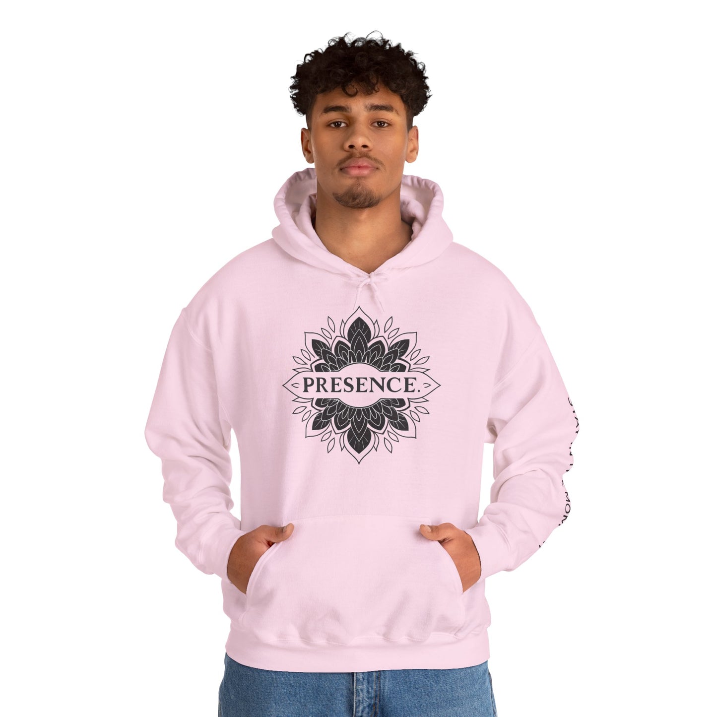 Presence Hoodie – Mindfulness Mandala Streetwear