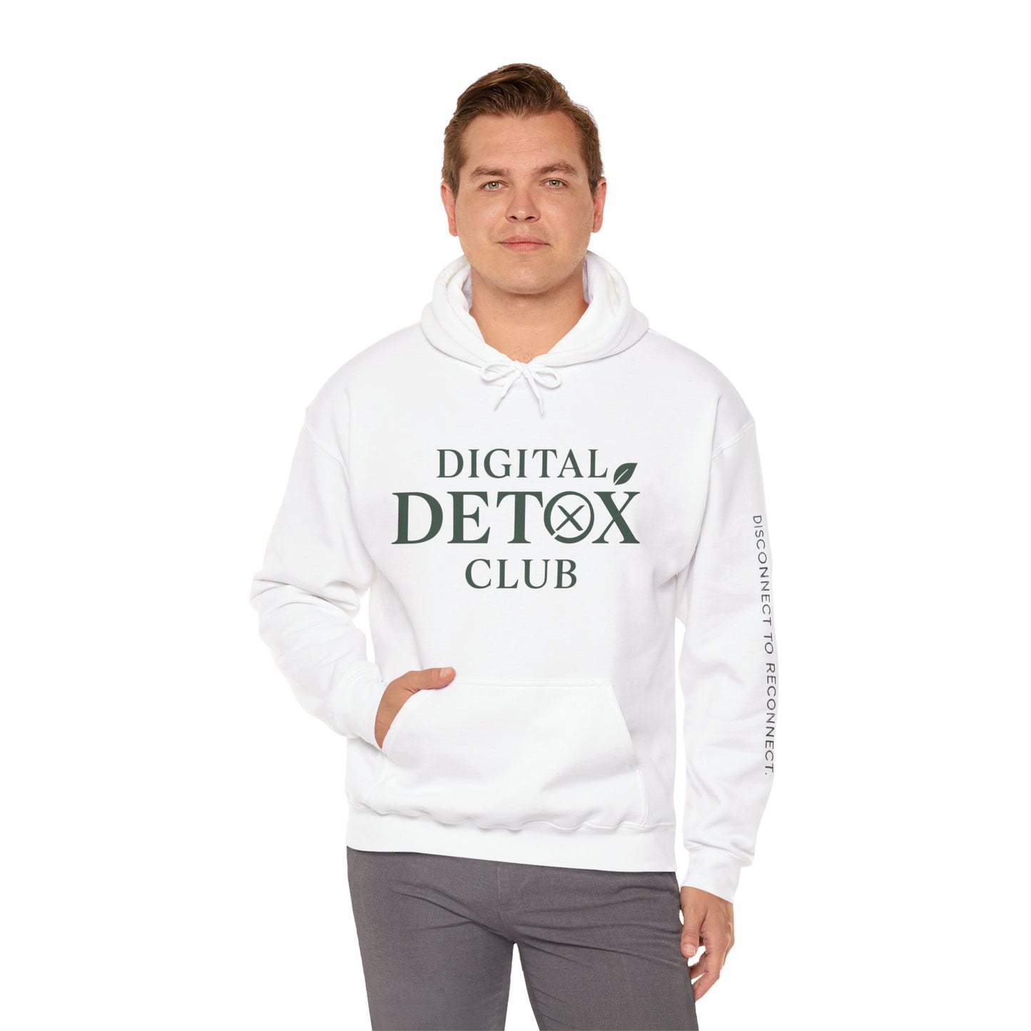 Digital Detox Club Hoodie – Mindfulness Streetwear for Intentional Living
