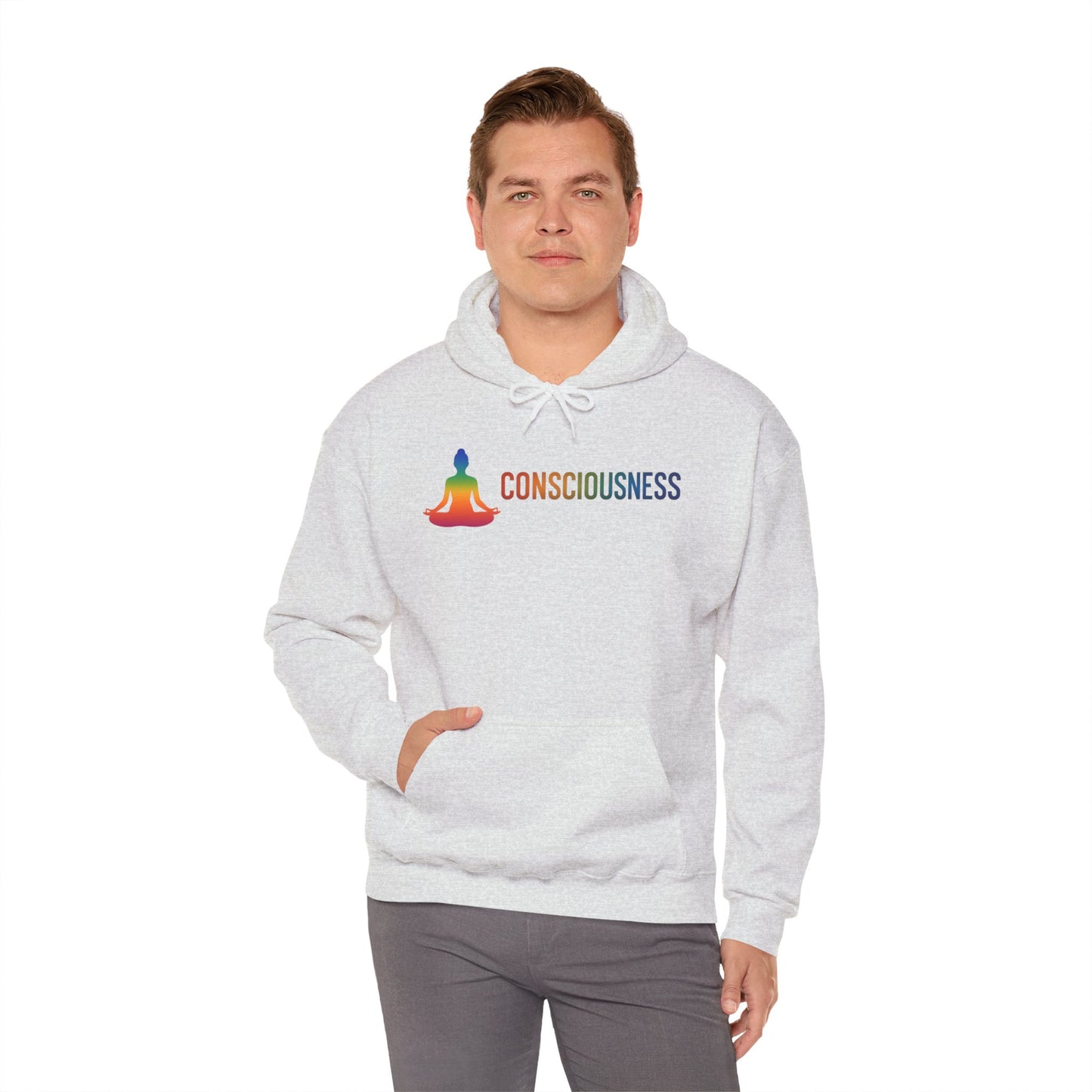 Conscious Flow Hoodie – Chakra Alignment Mindfulness Streetwear