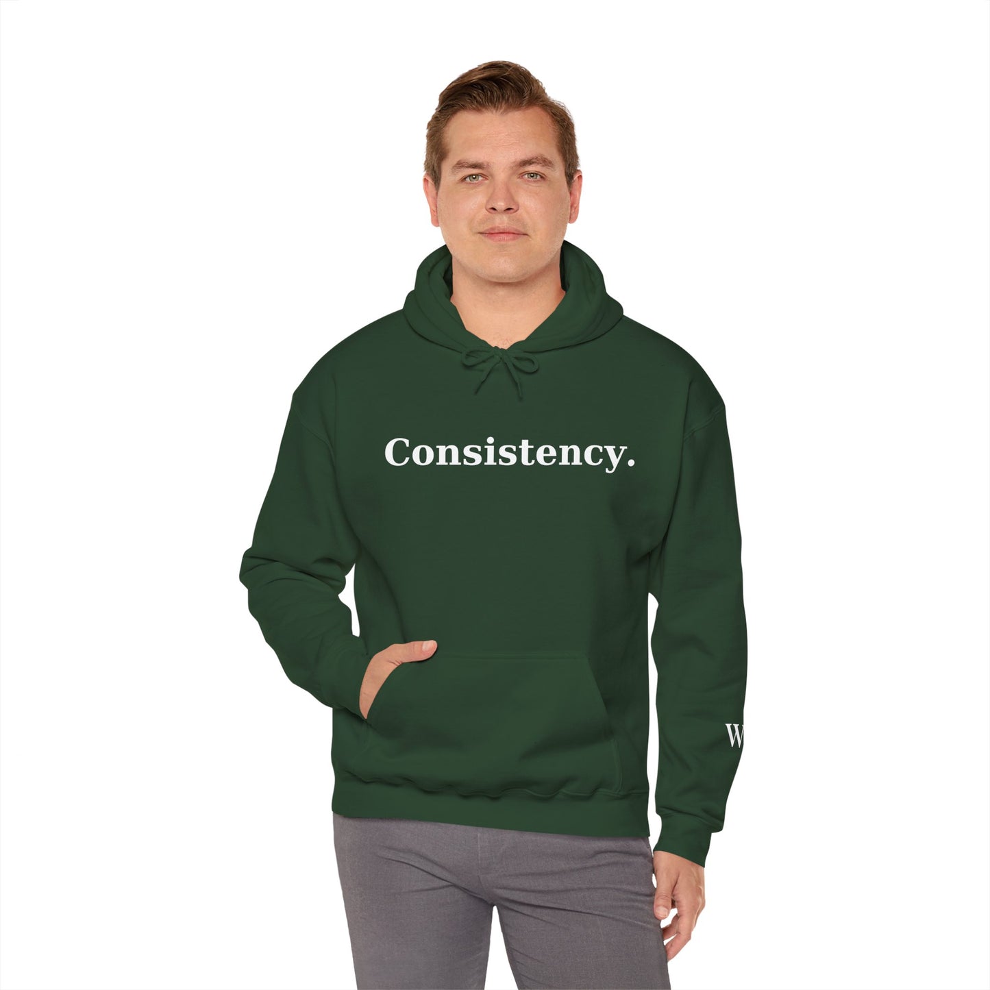 Consistency Hoodie – Motivational Gym Streetwear