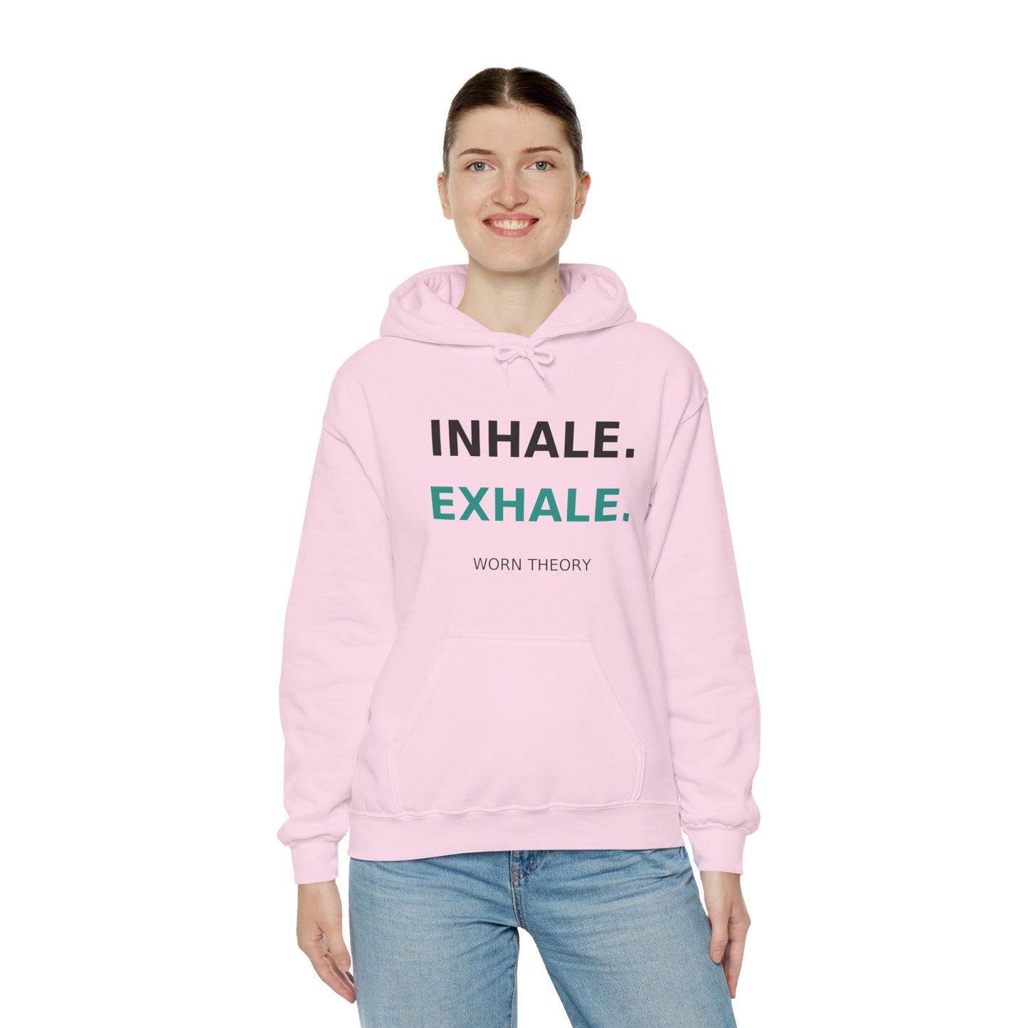 INHALE EXHALE Hoodie – Mindfulness Streetwear for Calm and Balance