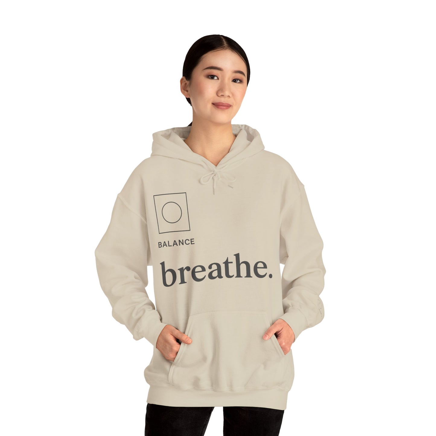 Breathe Hoodie – Mindfulness Streetwear for Calm and Balance