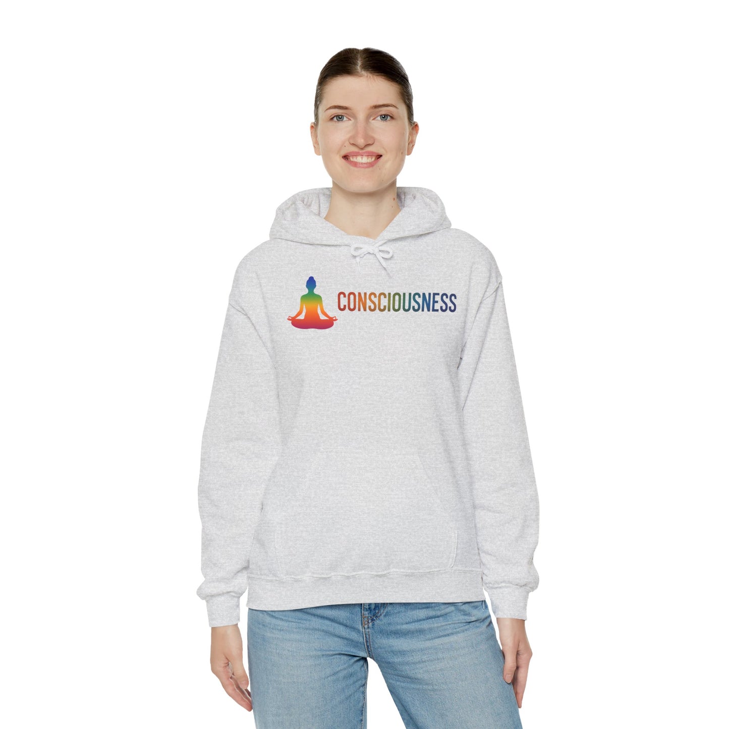 Conscious Flow Hoodie – Chakra Alignment Mindfulness Streetwear
