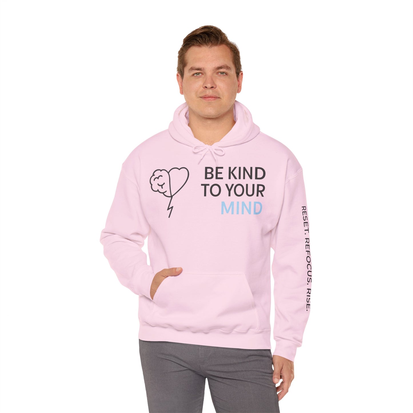 Be Kind to Your Mind – Cozy Mental Wellness Hoodie