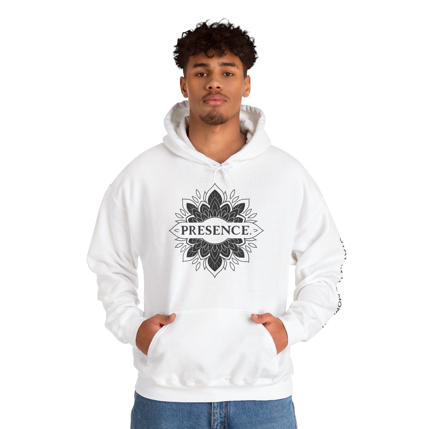 Presence Hoodie – Mindfulness Mandala Streetwear