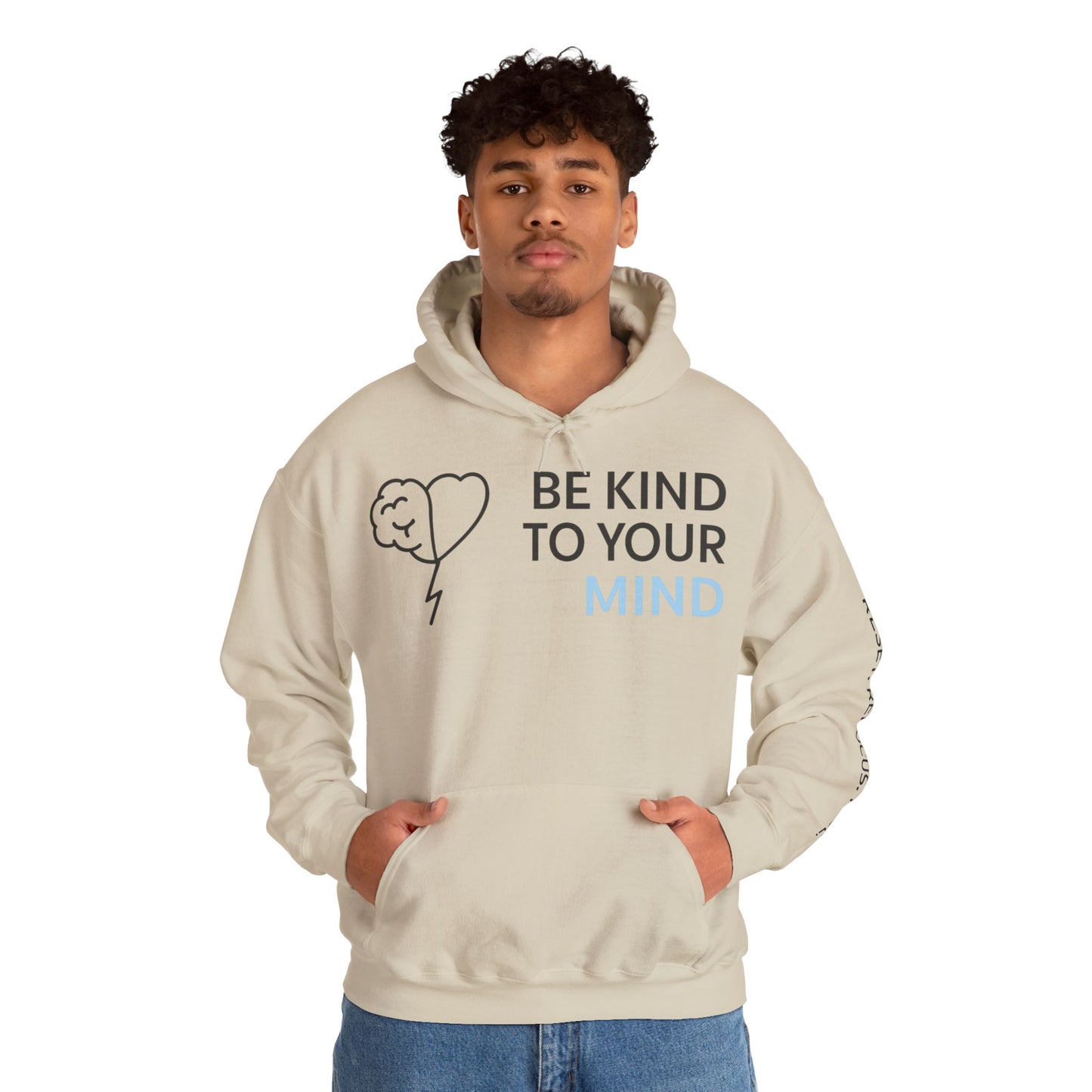Be Kind to Your Mind – Cozy Mental Wellness Hoodie