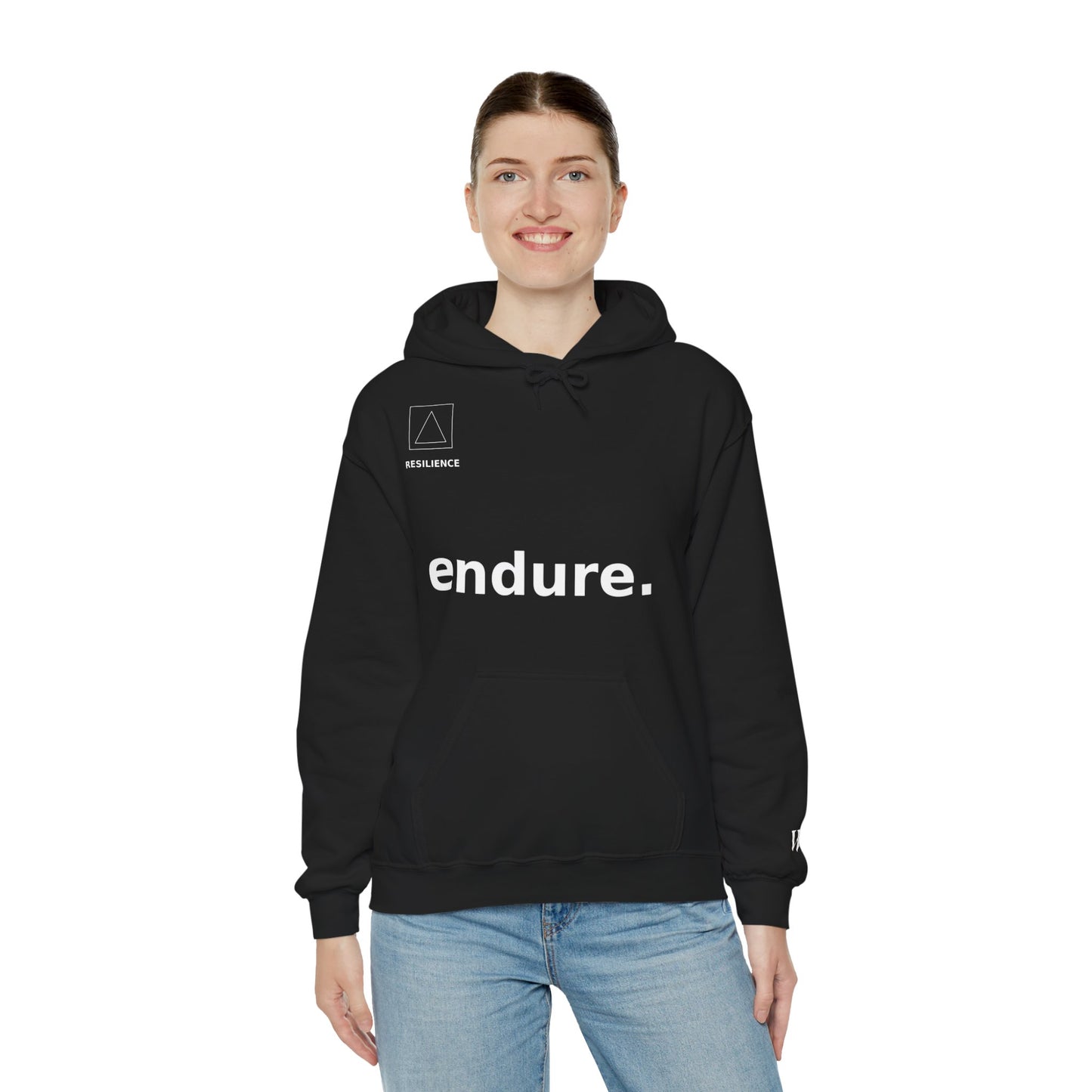 ENDURE Hoodie – Motivational Resilience Streetwear