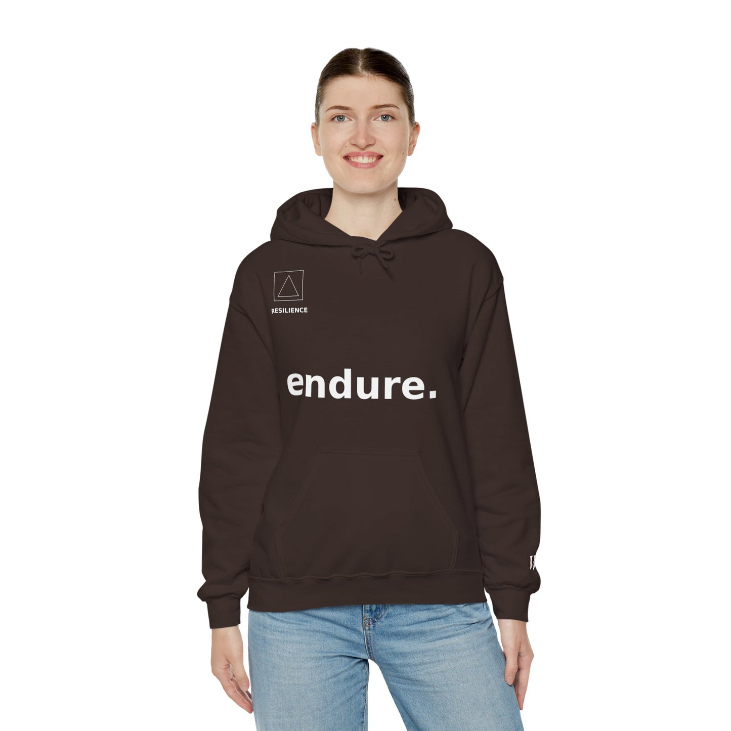ENDURE Hoodie – Motivational Resilience Streetwear