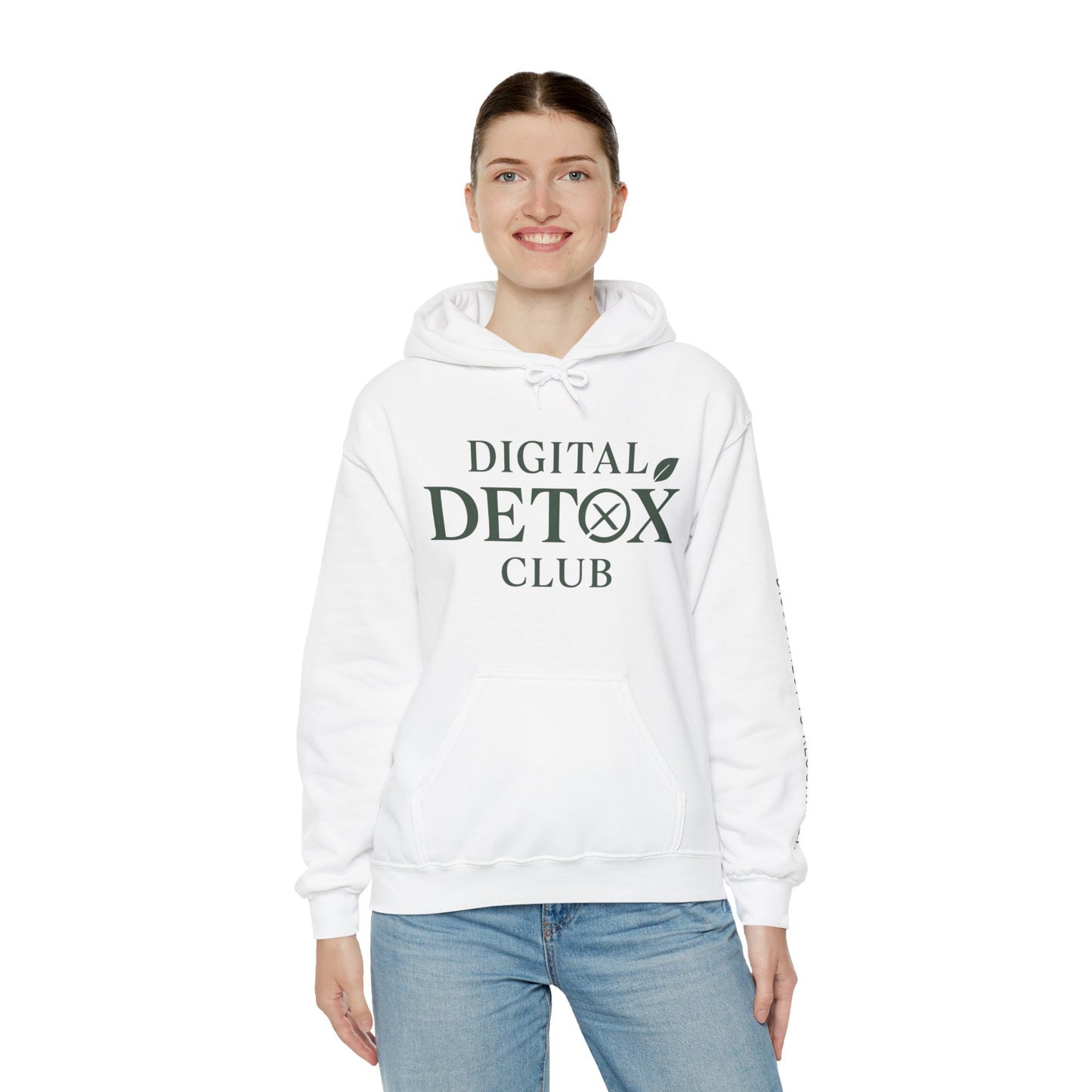 Digital Detox Club Hoodie – Mindfulness Streetwear for Intentional Living