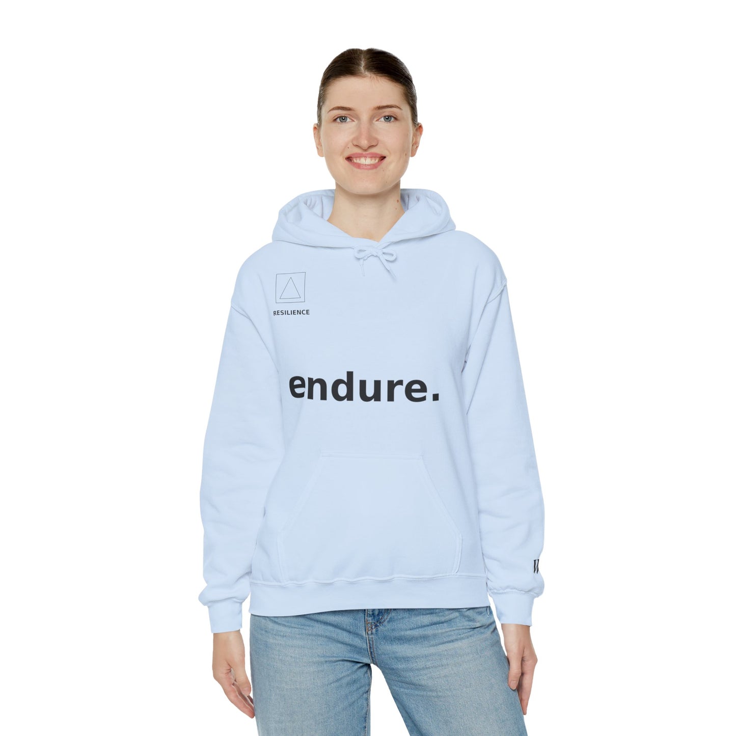 ENDURE Hoodie – Motivational Resilience Streetwear