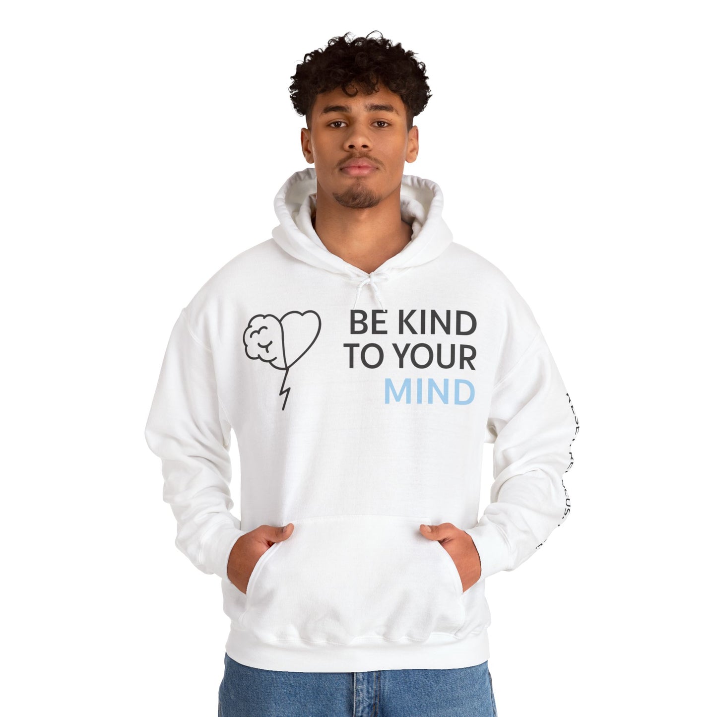 Be Kind to Your Mind – Cozy Mental Wellness Hoodie