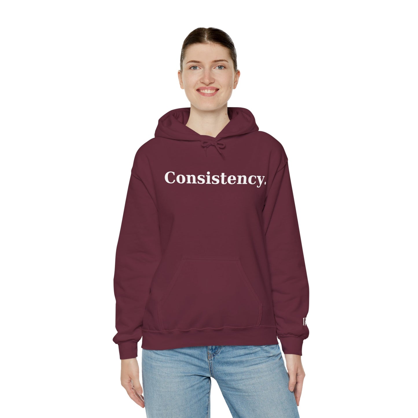 Consistency Hoodie – Motivational Gym Streetwear