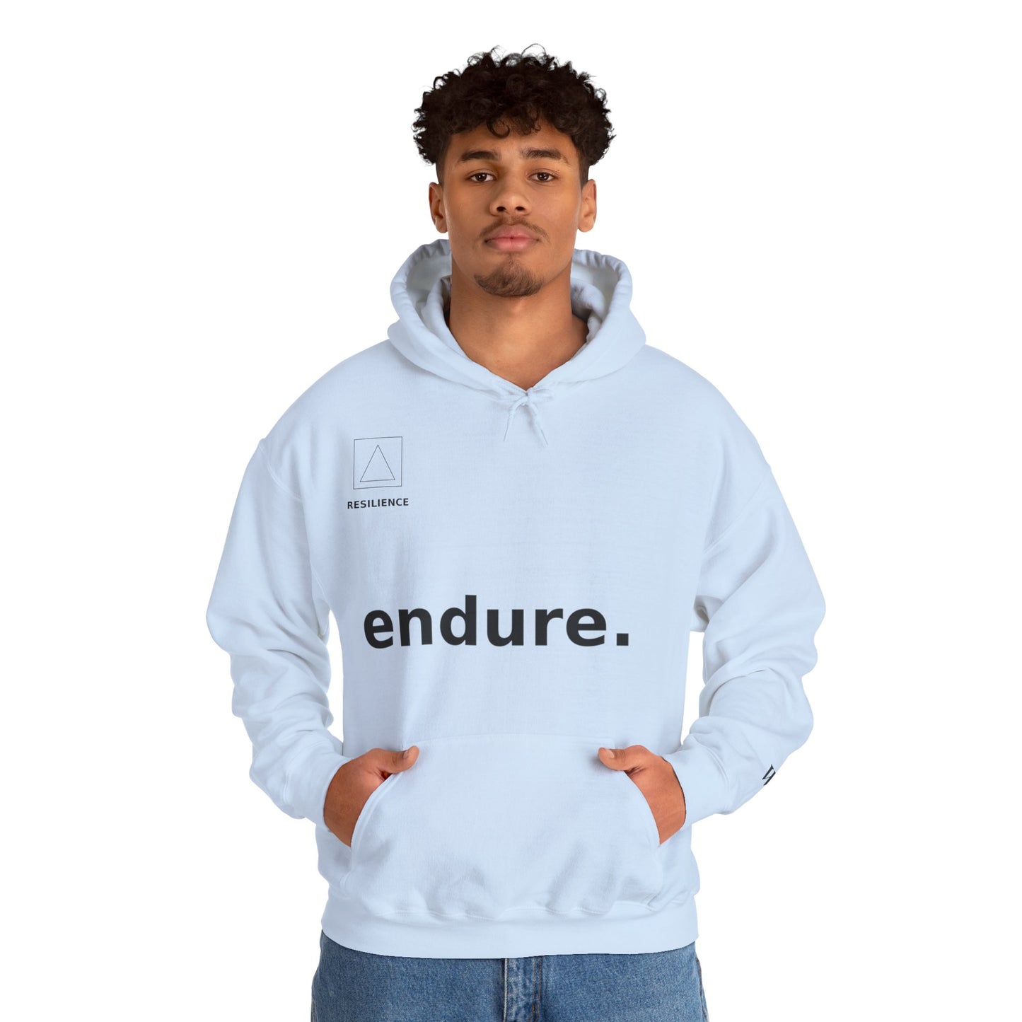 ENDURE Hoodie – Motivational Resilience Streetwear