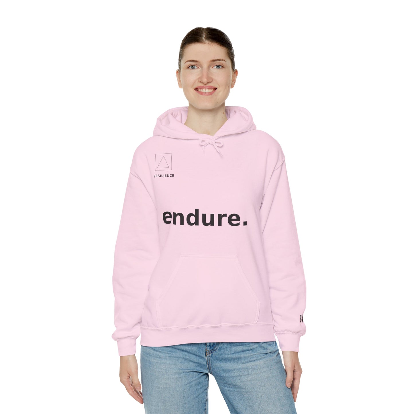 ENDURE Hoodie – Motivational Resilience Streetwear