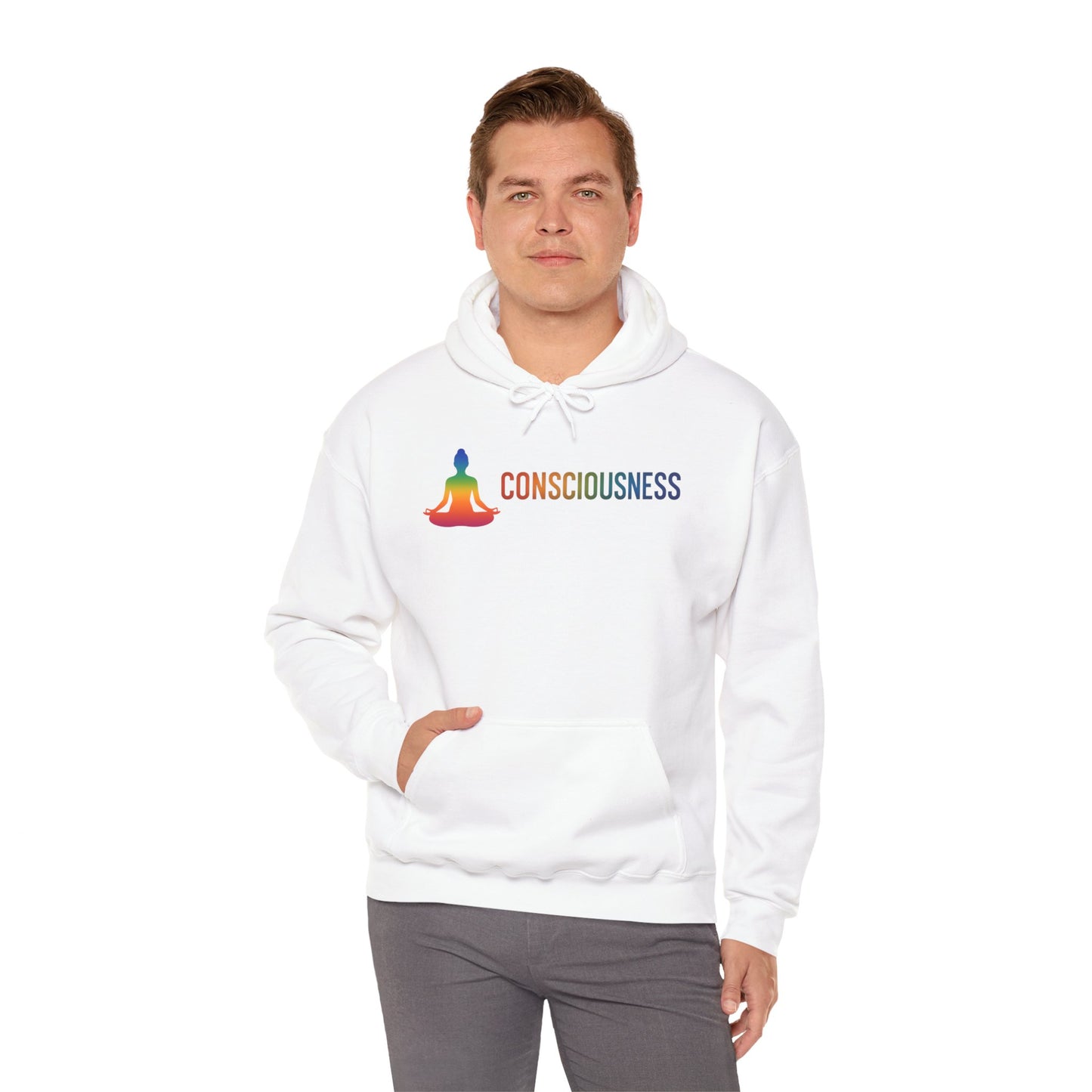Conscious Flow Hoodie – Chakra Alignment Mindfulness Streetwear