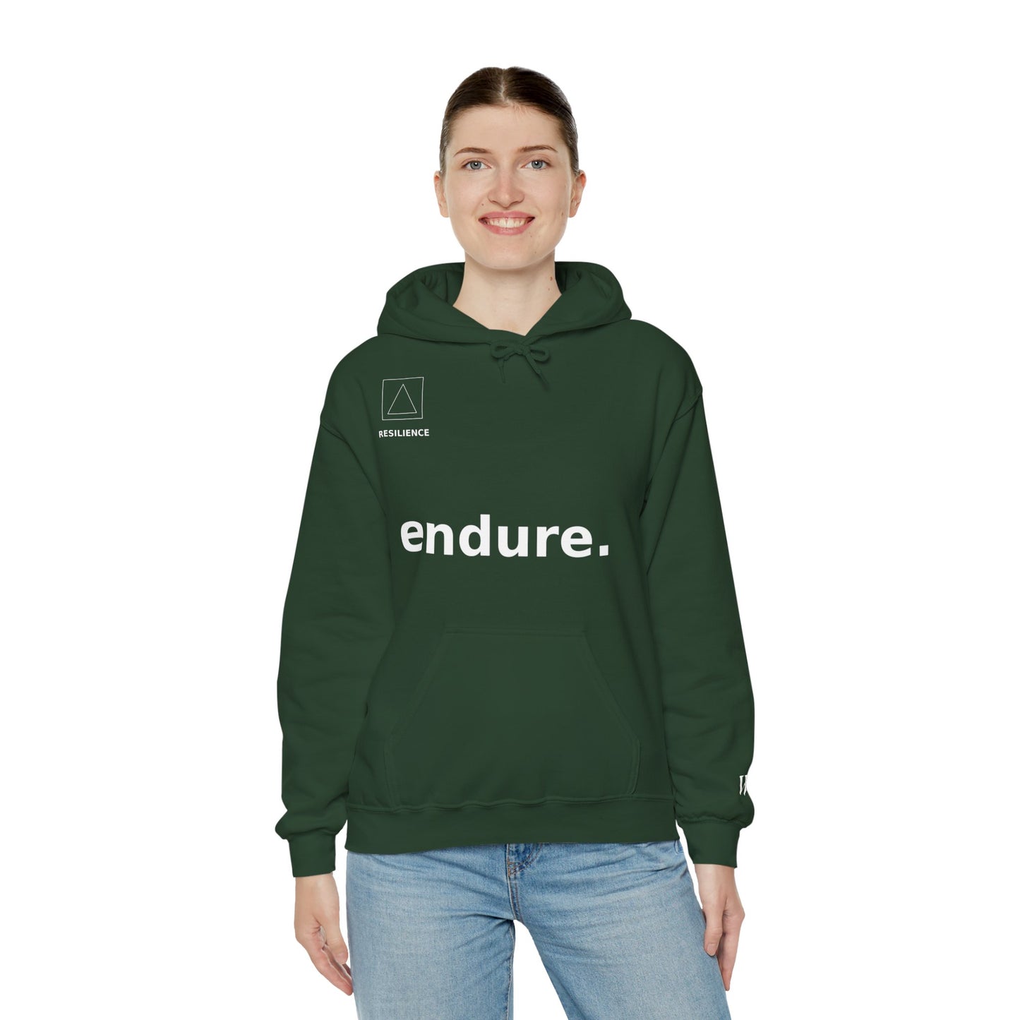 ENDURE Hoodie – Motivational Resilience Streetwear