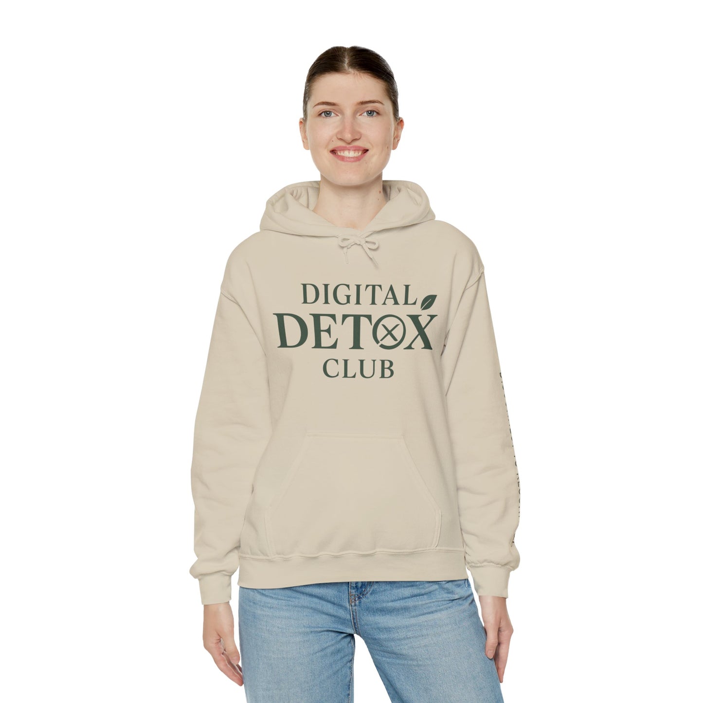 Digital Detox Club Hoodie – Mindfulness Streetwear for Intentional Living