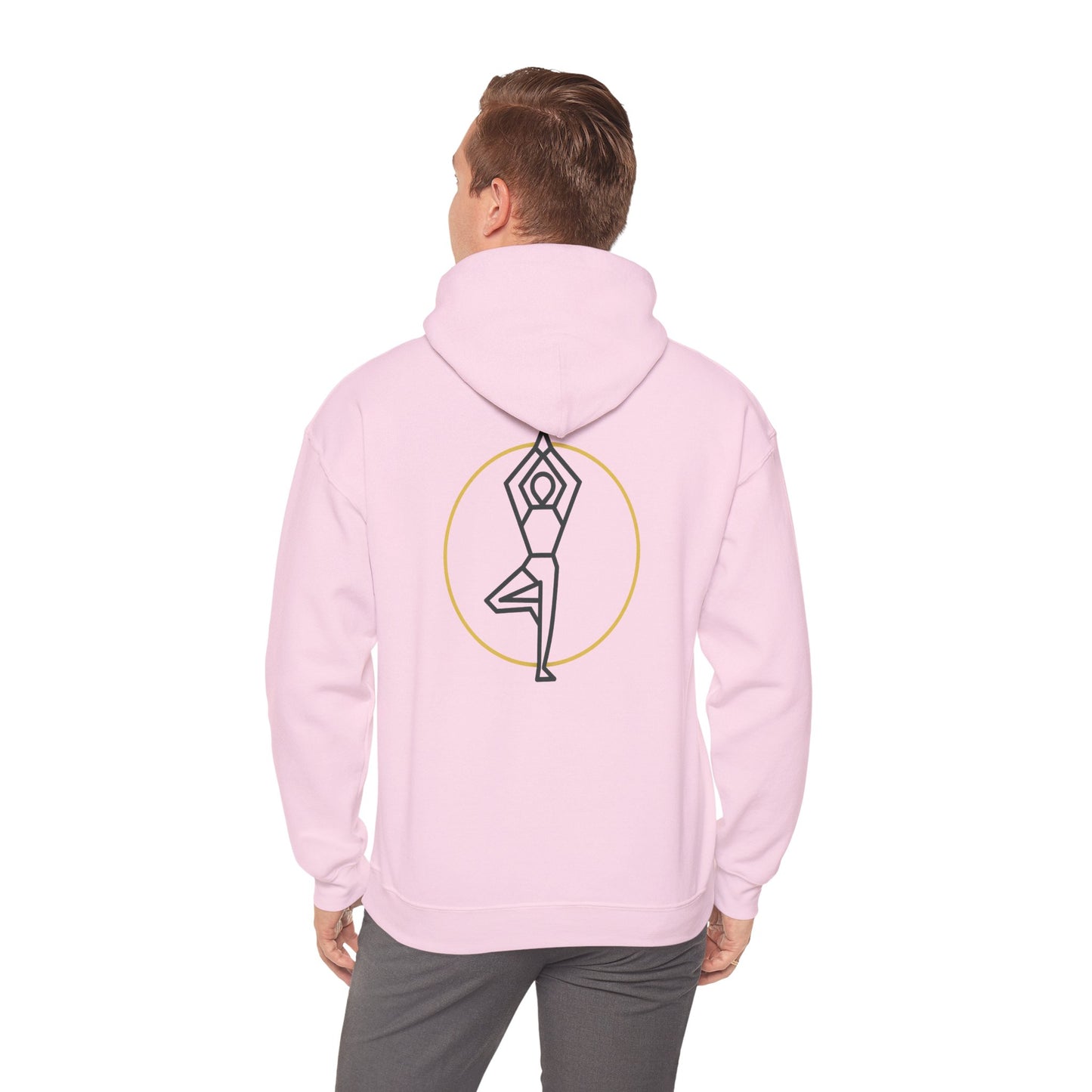 Vrksasana Balance Hoodie – Yoga-Inspired Mindfulness Streetwear