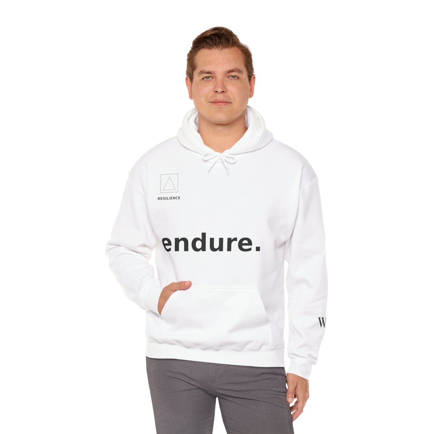 ENDURE Hoodie – Motivational Resilience Streetwear