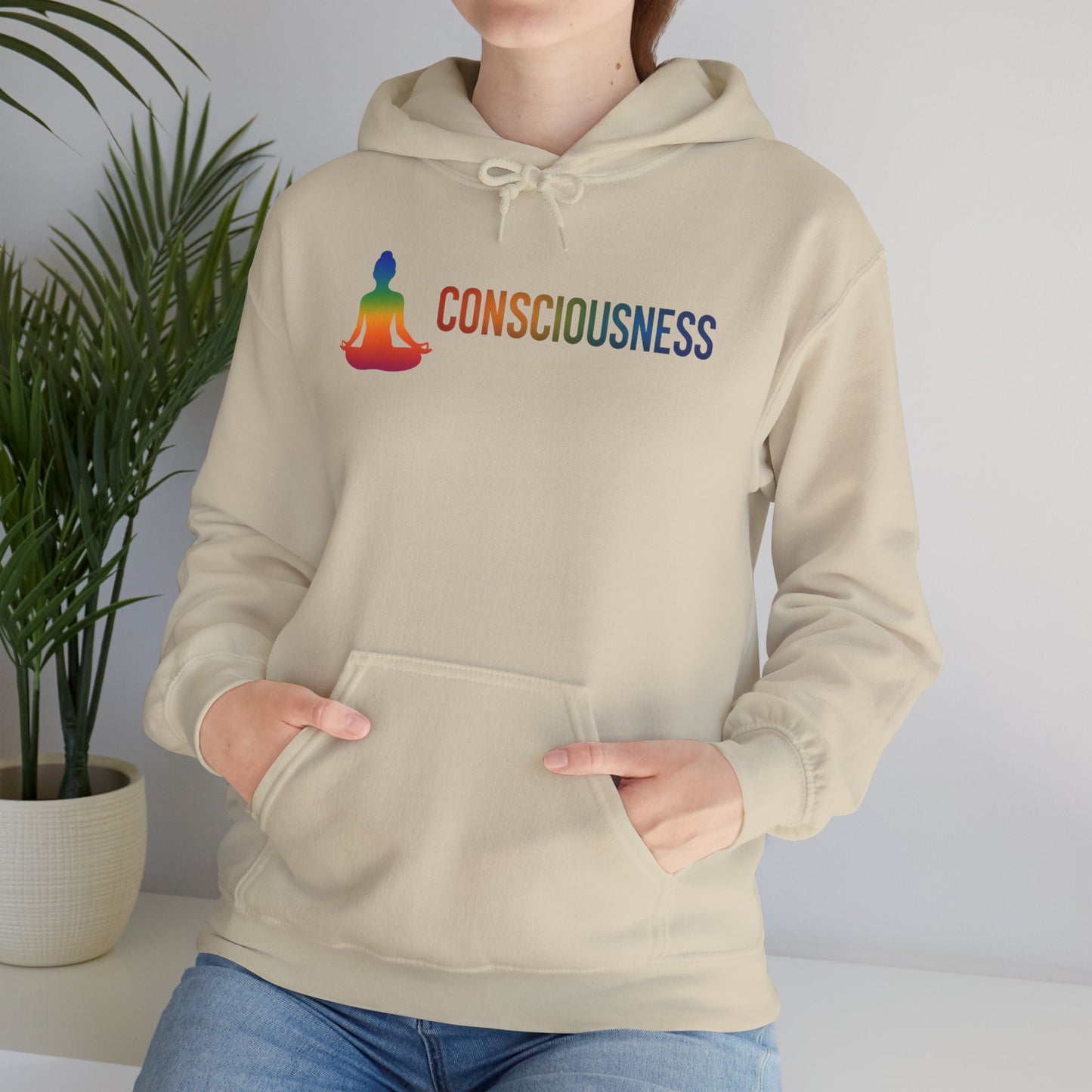 Conscious Flow Hoodie – Chakra Alignment Mindfulness Streetwear
