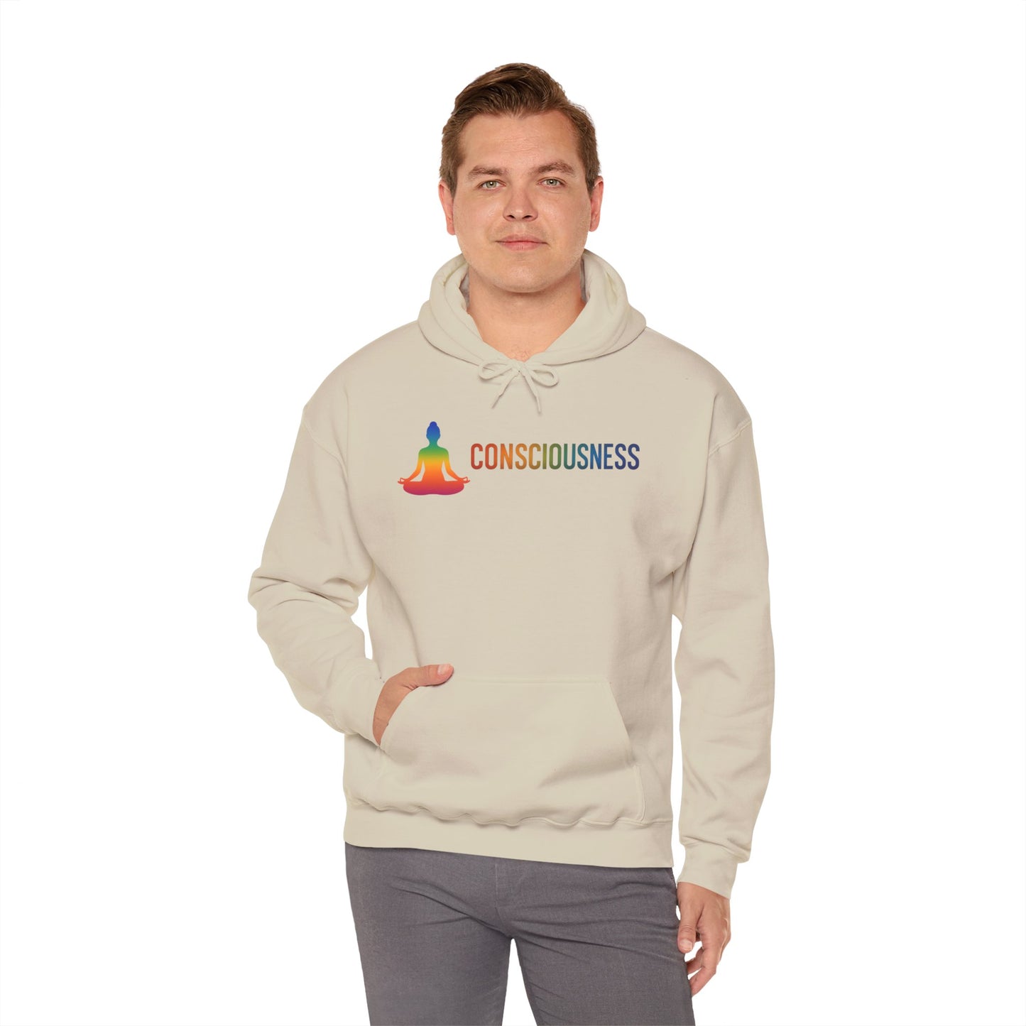 Conscious Flow Hoodie – Chakra Alignment Mindfulness Streetwear