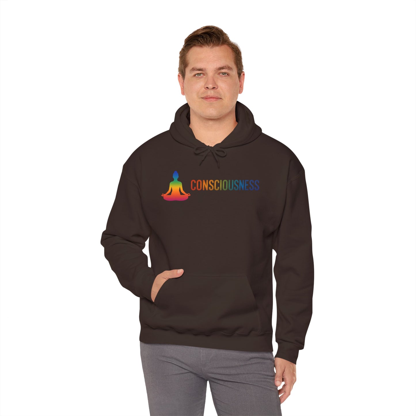 Conscious Flow Hoodie – Chakra Alignment Mindfulness Streetwear