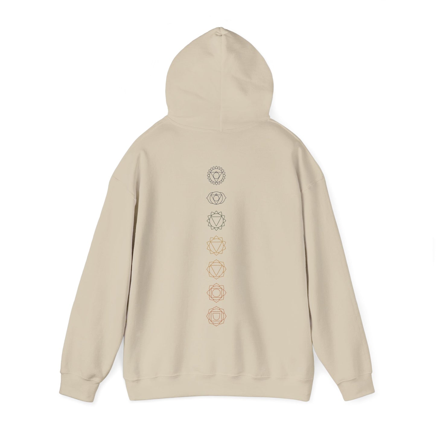 Conscious Flow Hoodie – Chakra Alignment Mindfulness Streetwear