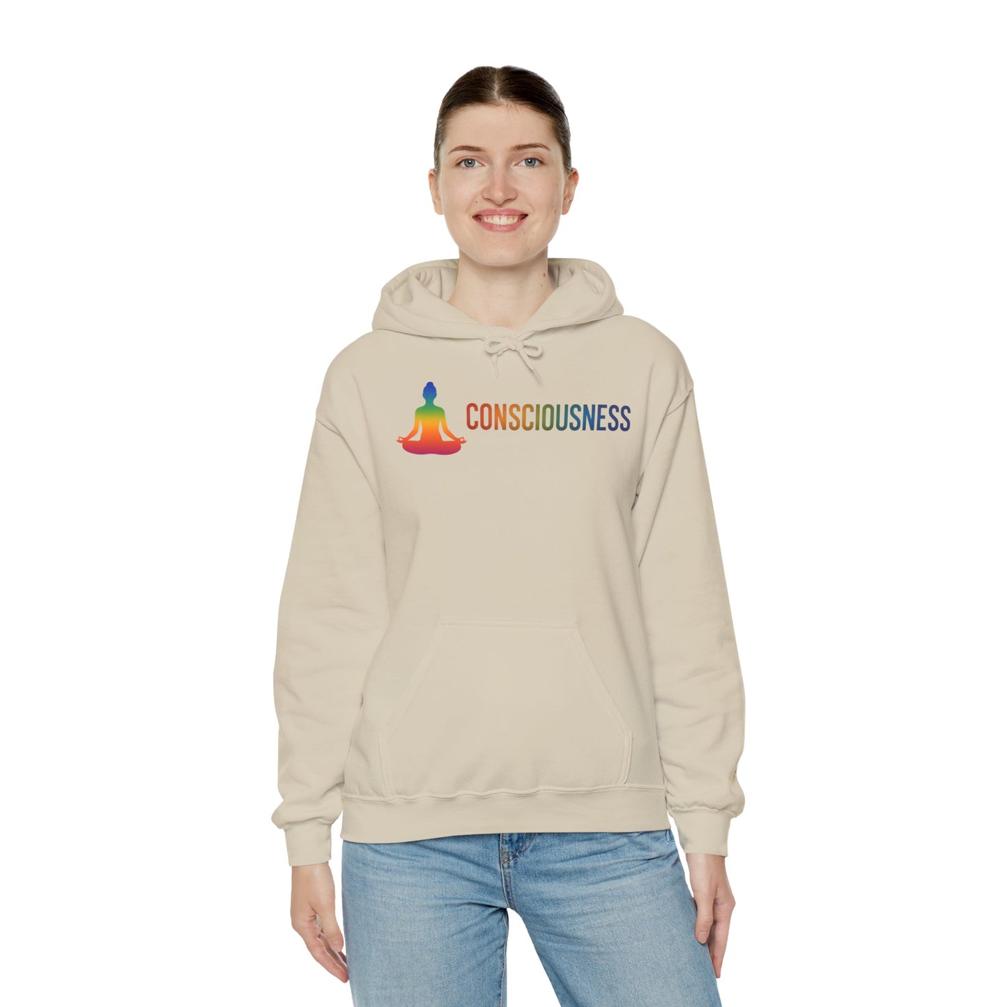 Conscious Flow Hoodie – Chakra Alignment Mindfulness Streetwear