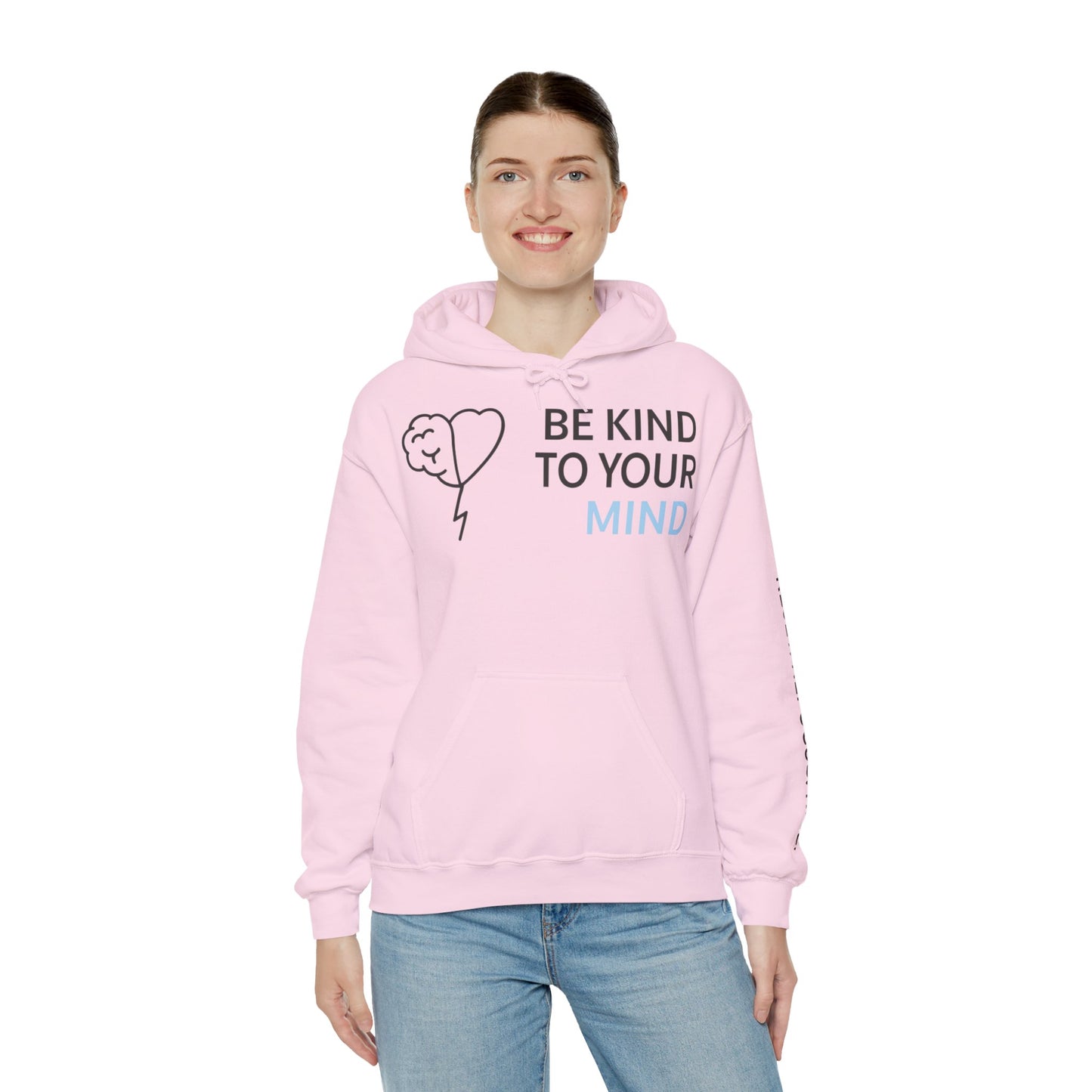 Be Kind to Your Mind – Cozy Mental Wellness Hoodie