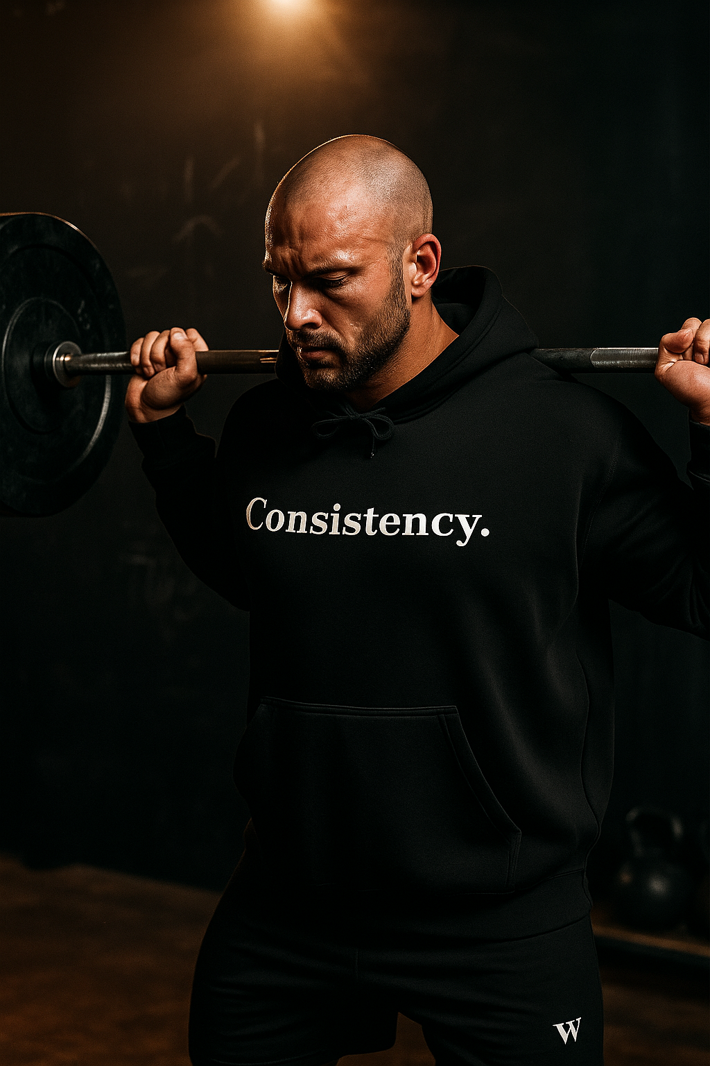 Consistency Hoodie – Motivational Gym Streetwear