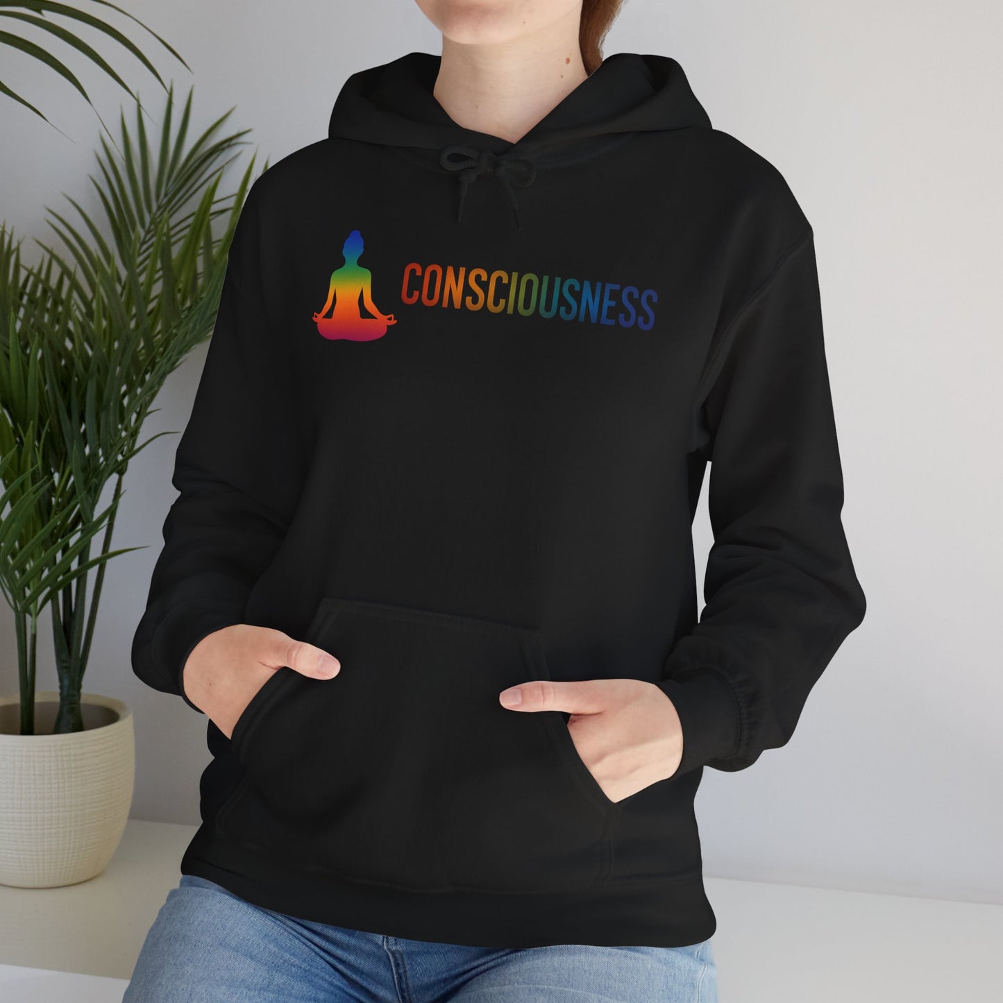 Conscious Flow Hoodie – Chakra Alignment Mindfulness Streetwear