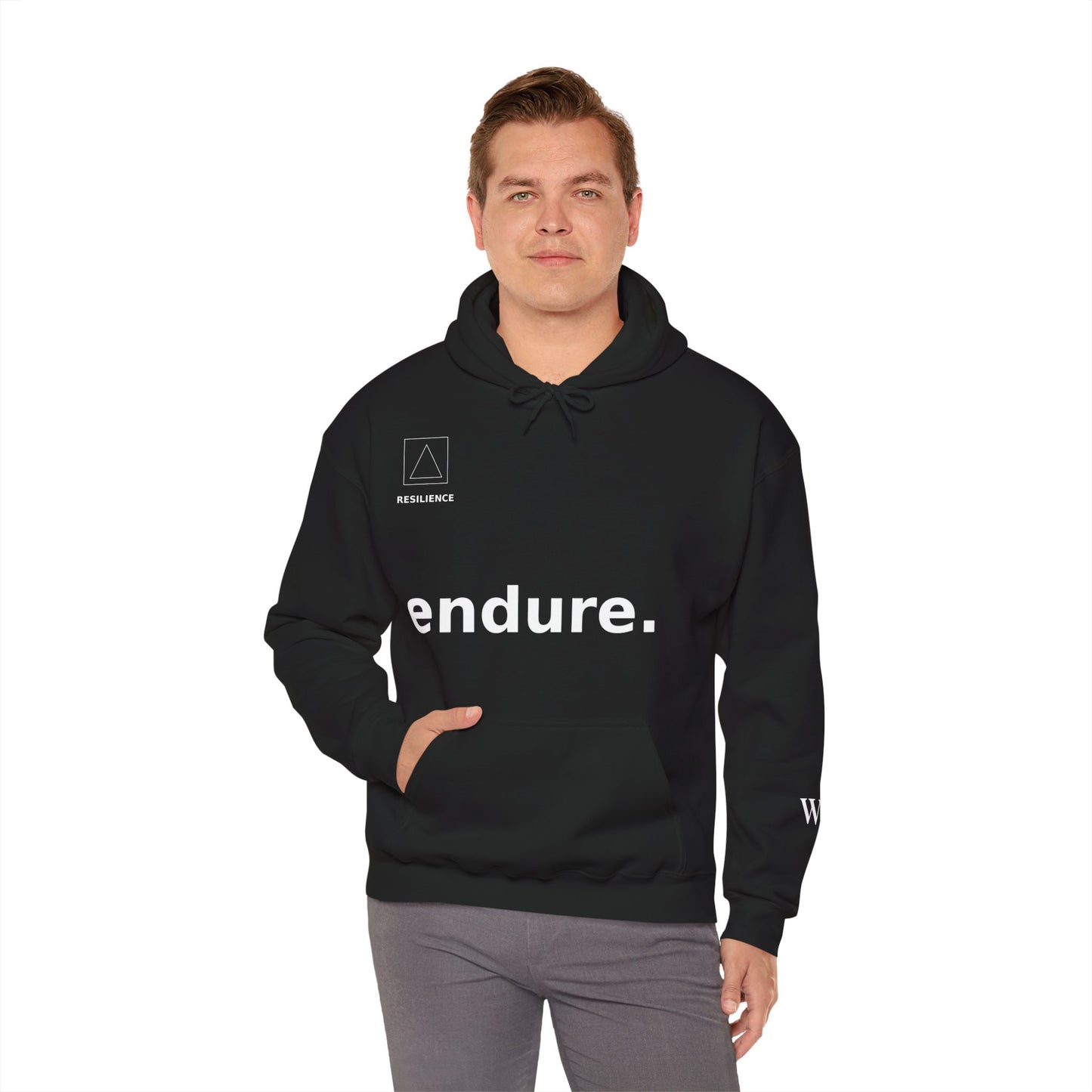 ENDURE Hoodie – Motivational Resilience Streetwear