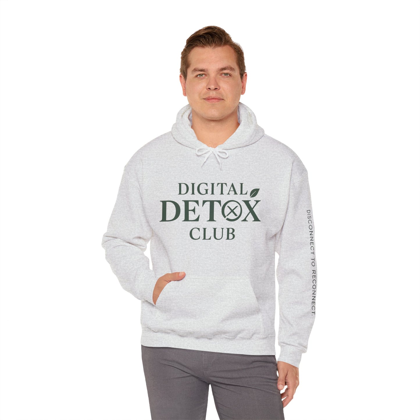 Digital Detox Club Hoodie – Mindfulness Streetwear for Intentional Living