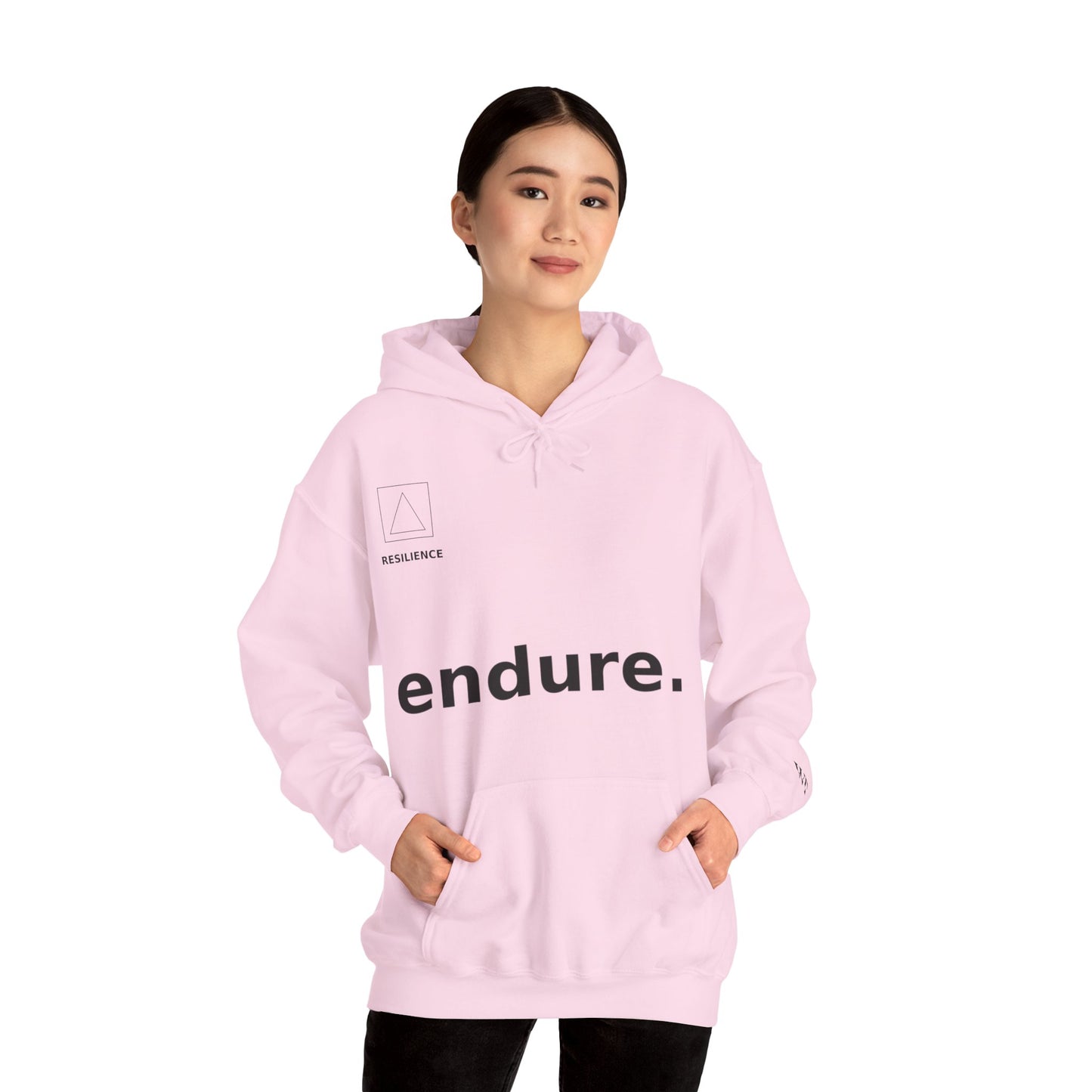 ENDURE Hoodie – Motivational Resilience Streetwear