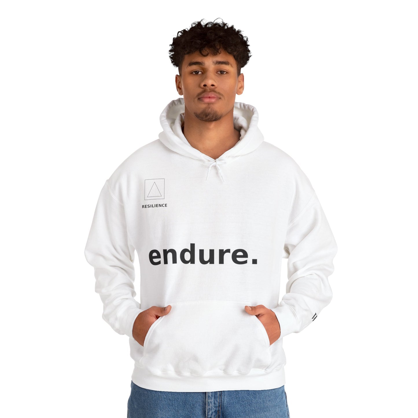 ENDURE Hoodie – Motivational Resilience Streetwear