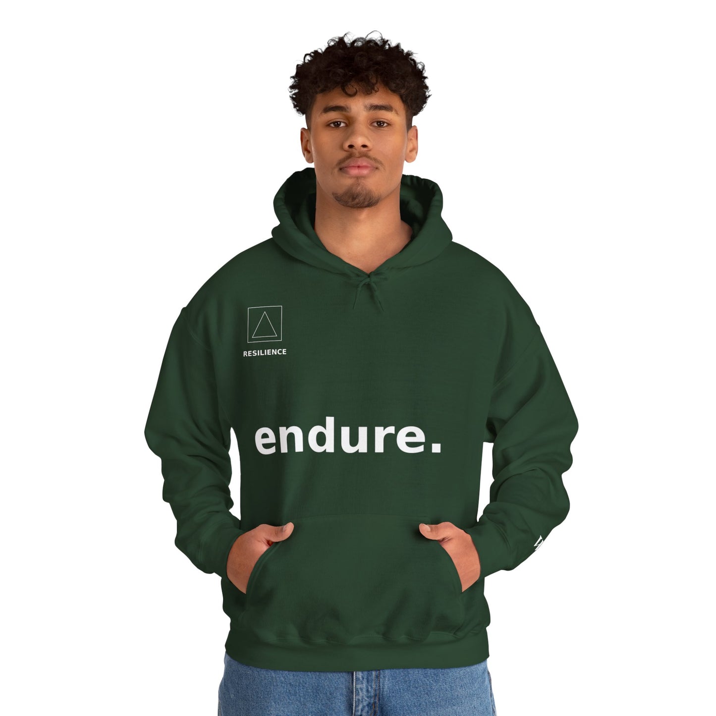 ENDURE Hoodie – Motivational Resilience Streetwear