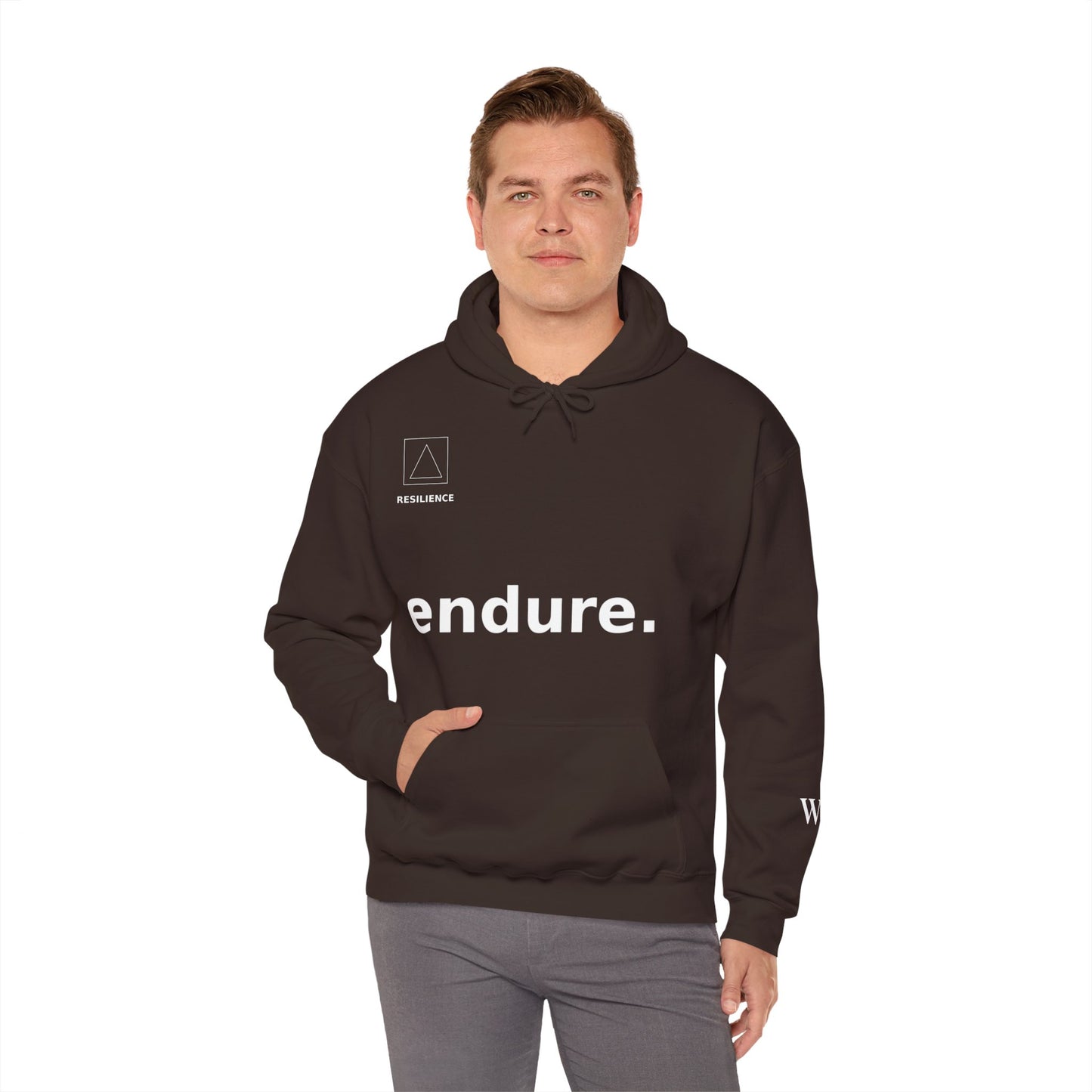 ENDURE Hoodie – Motivational Resilience Streetwear
