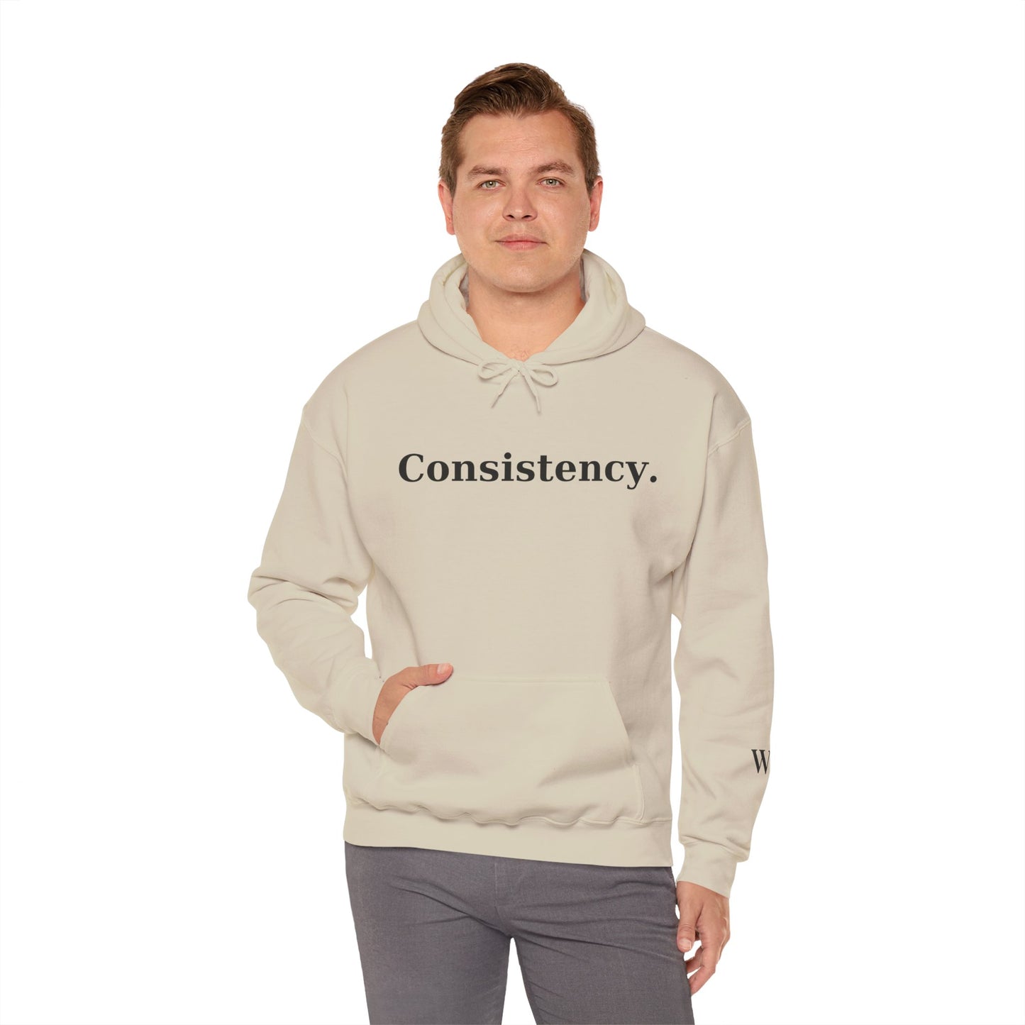 Consistency Hoodie – Motivational Gym Streetwear