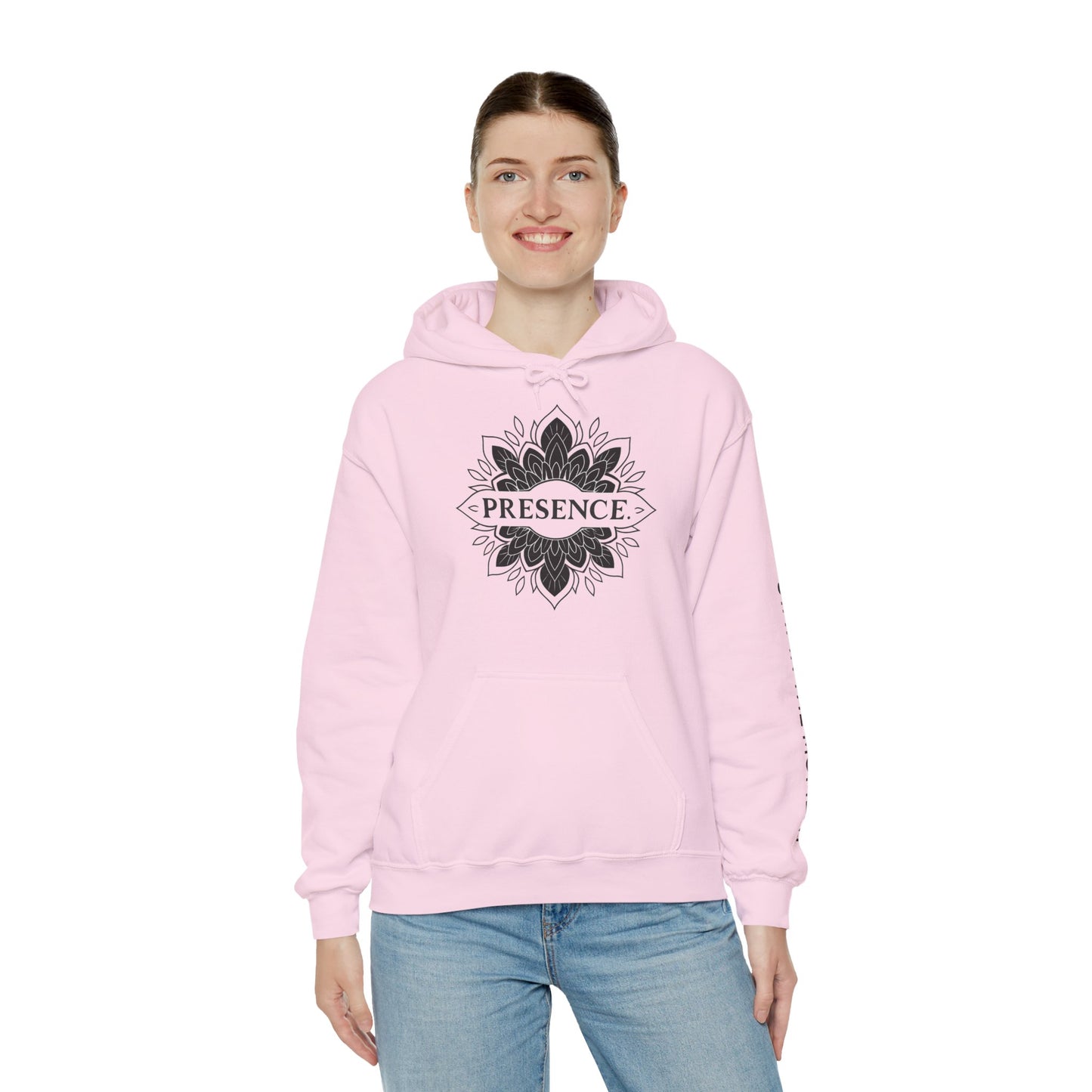 Presence Hoodie – Mindfulness Mandala Streetwear