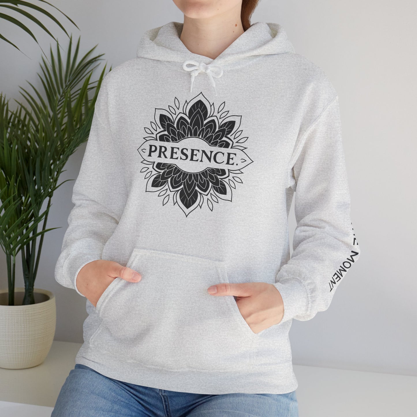 Presence Hoodie – Mindfulness Mandala Streetwear