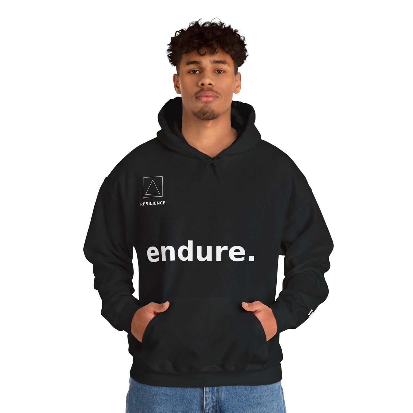 ENDURE Hoodie – Motivational Resilience Streetwear