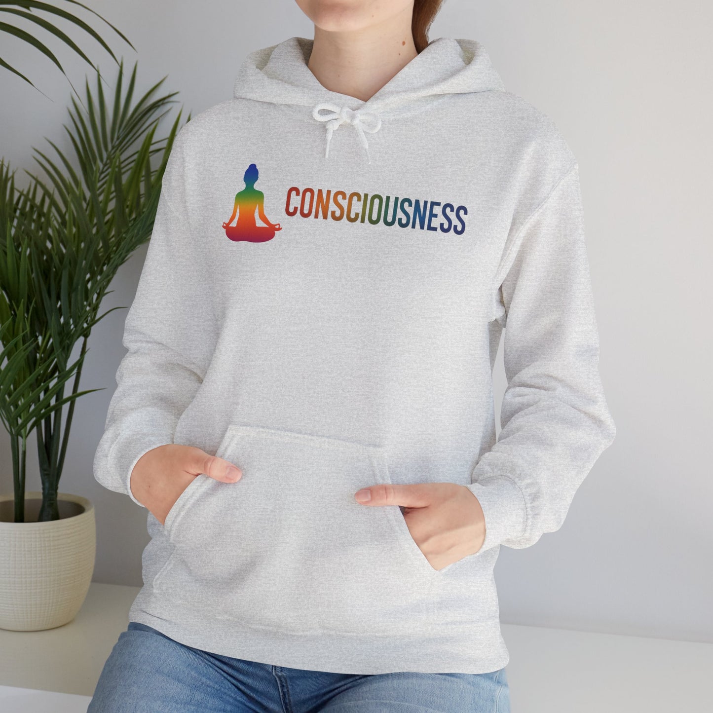 Conscious Flow Hoodie – Chakra Alignment Mindfulness Streetwear