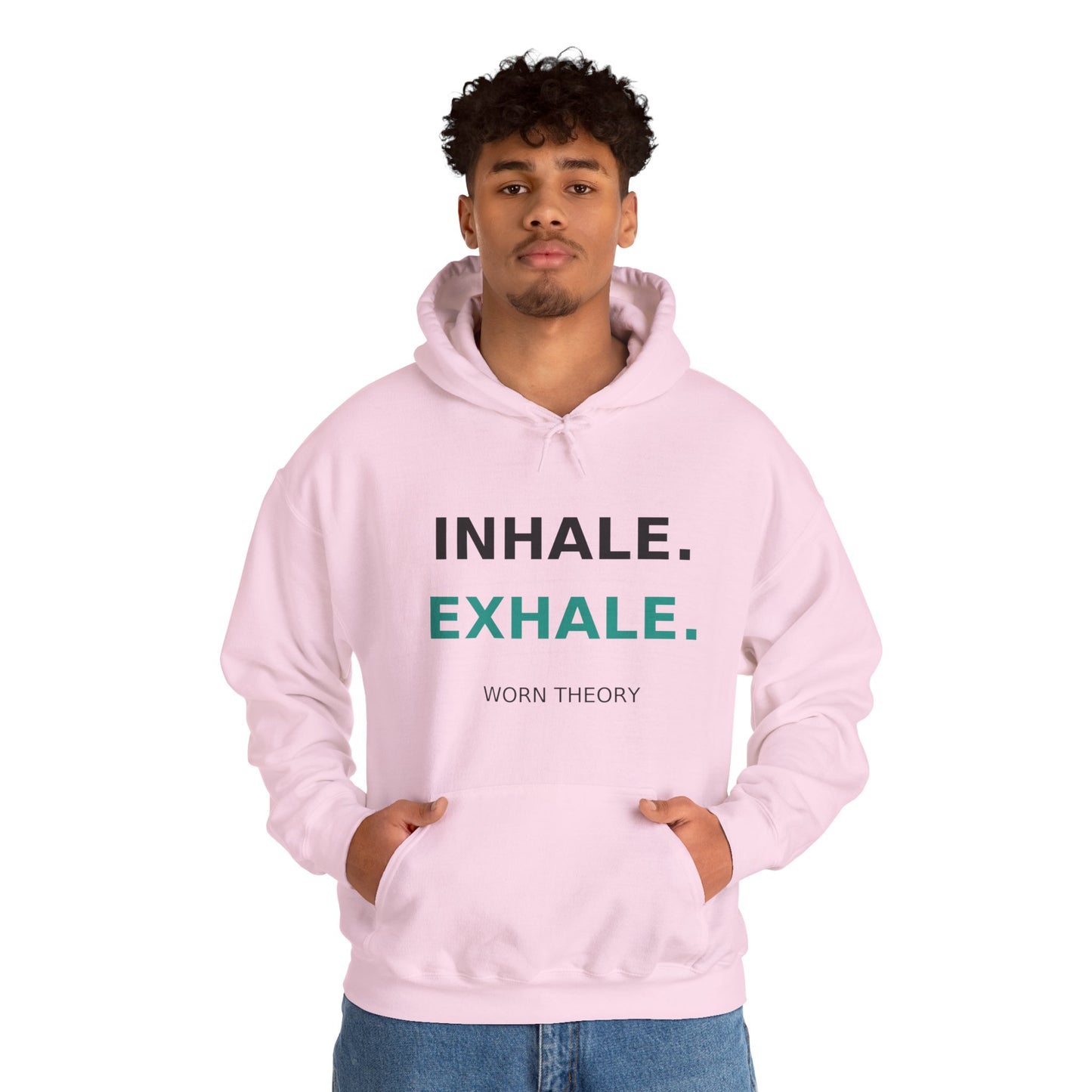 INHALE EXHALE Hoodie – Mindfulness Streetwear for Calm and Balance