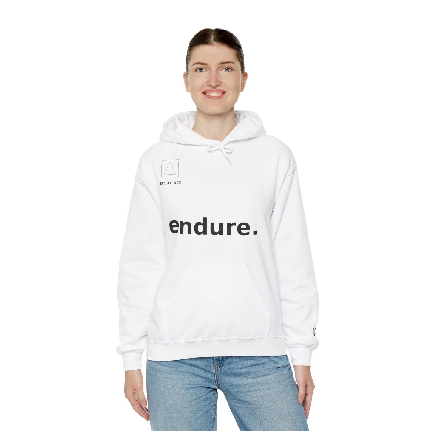 ENDURE Hoodie – Motivational Resilience Streetwear