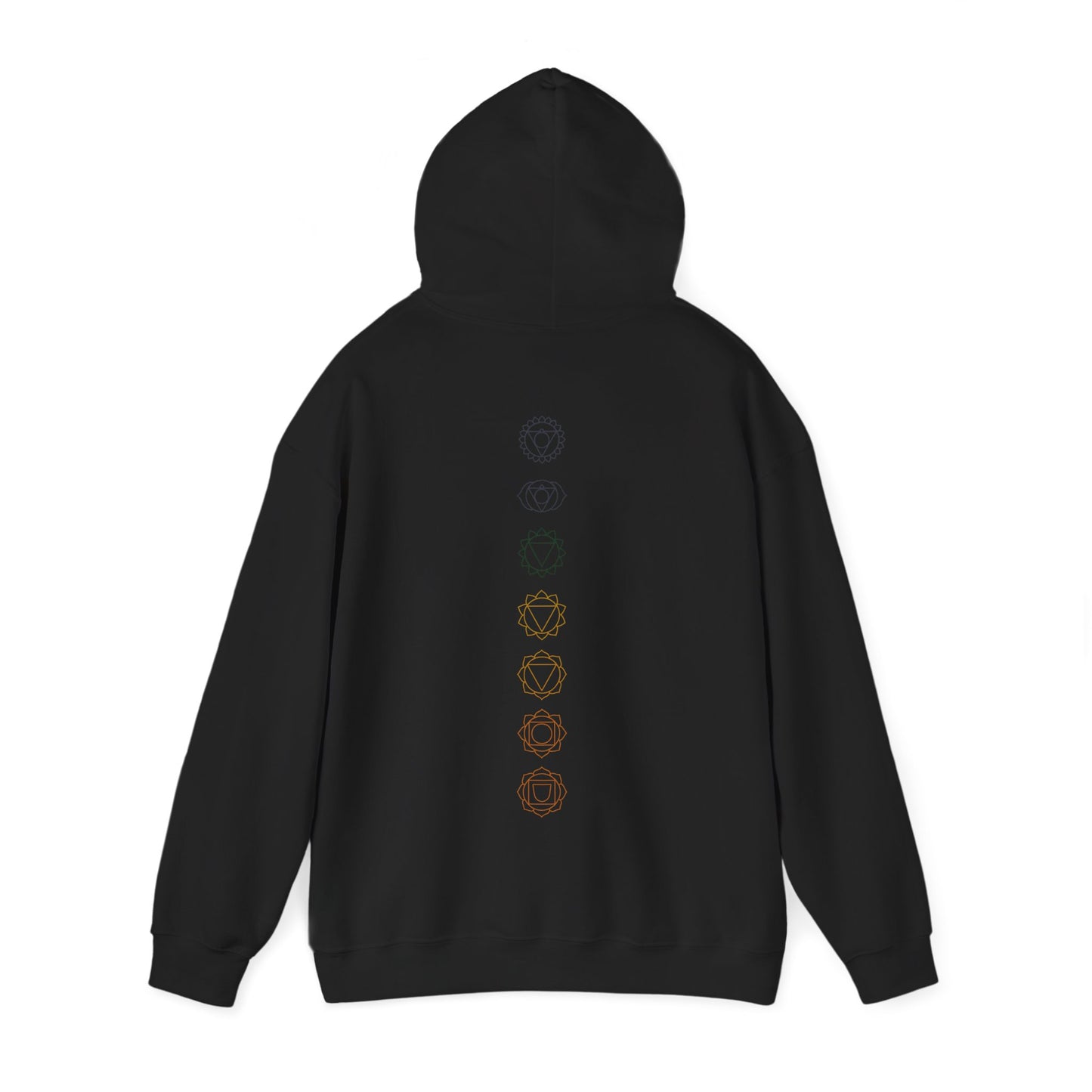 Conscious Flow Hoodie – Chakra Alignment Mindfulness Streetwear