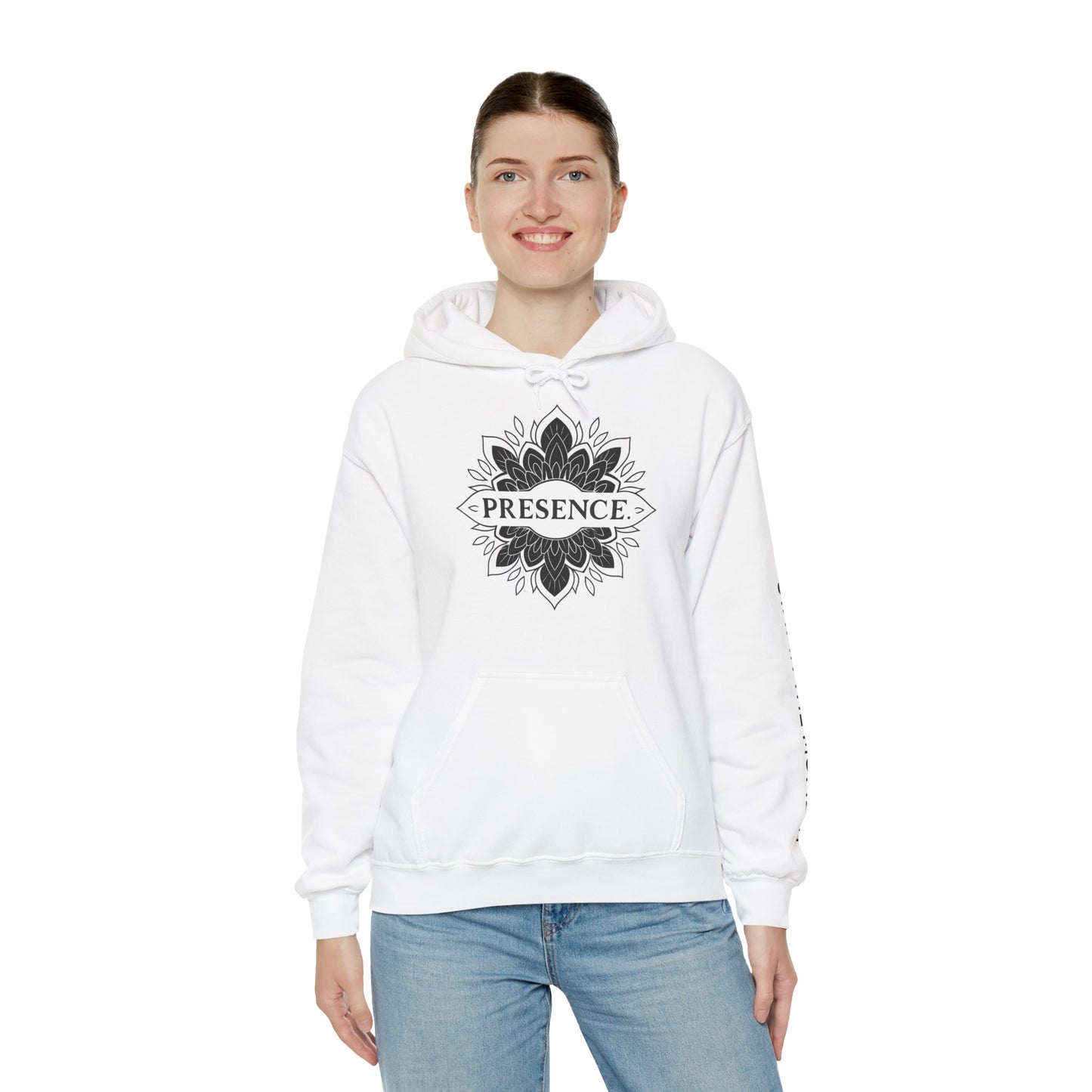 Presence Hoodie – Mindfulness Mandala Streetwear