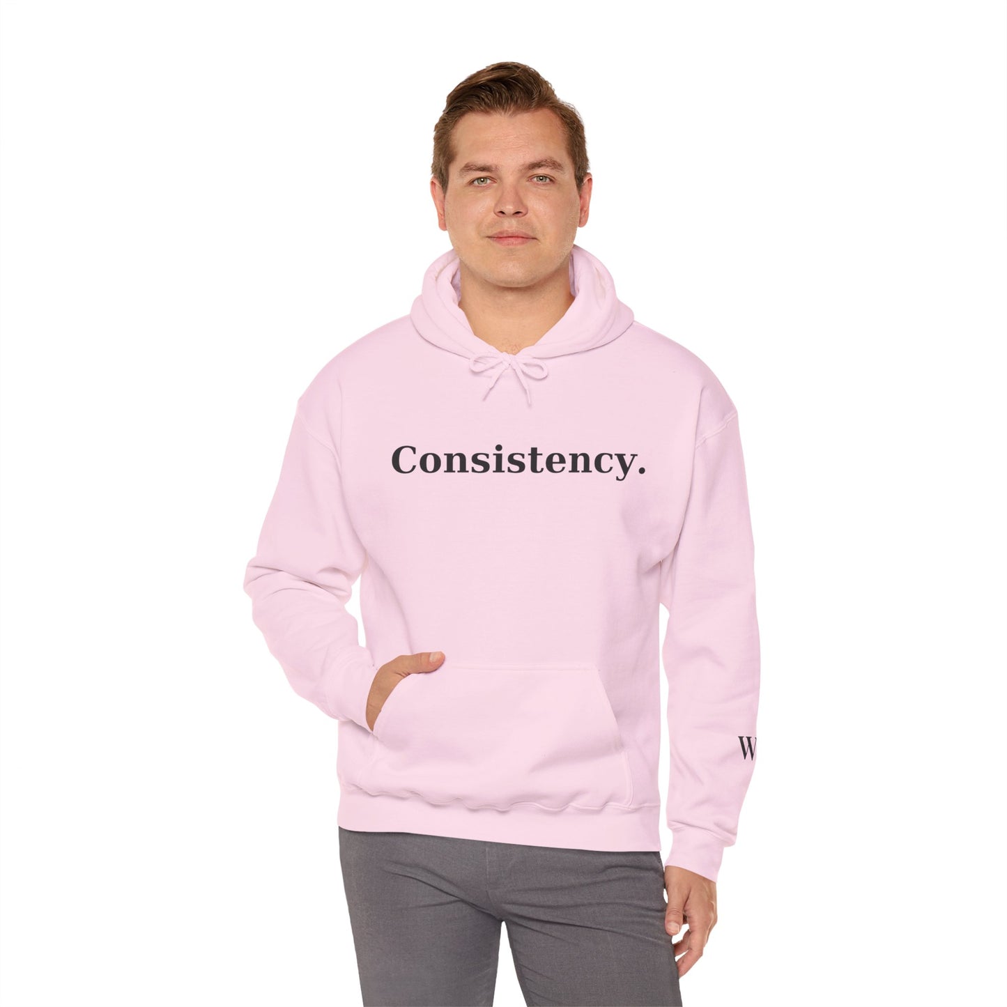 Consistency Hoodie – Motivational Gym Streetwear